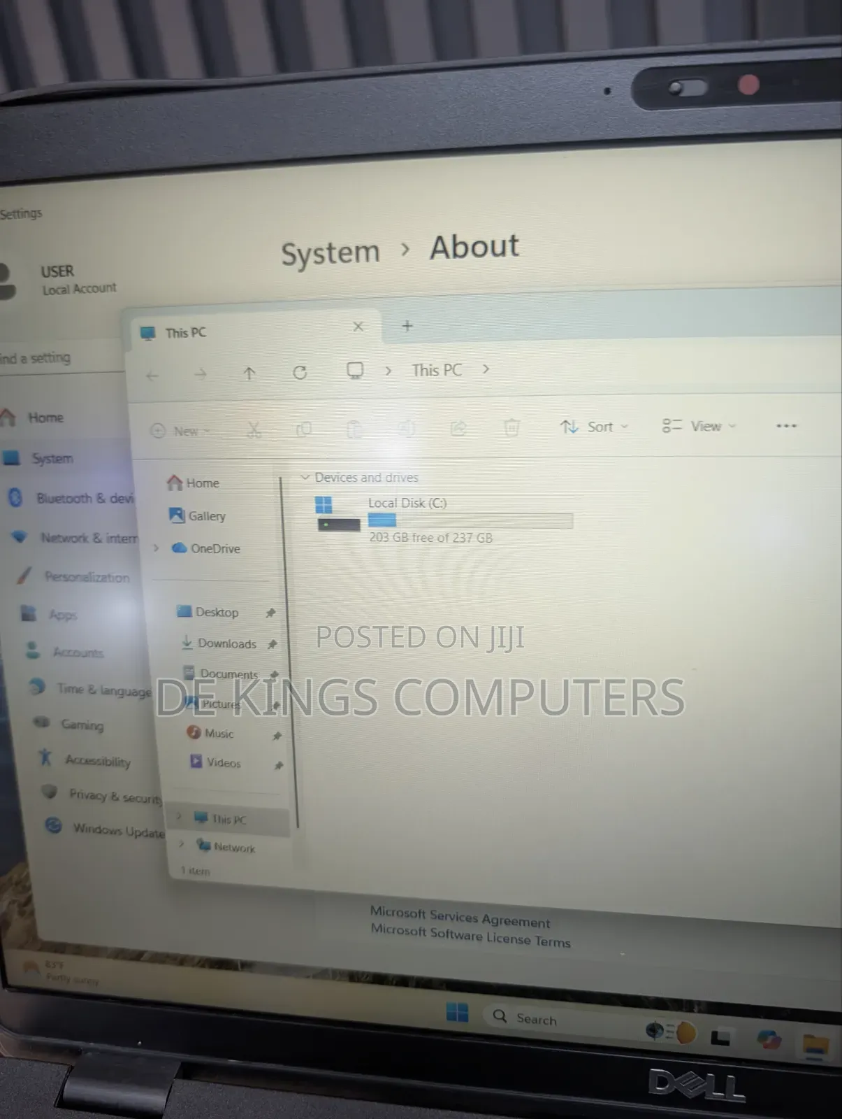 Laptop Dell Latitude 5500 8GB Intel Core i5 SSD 256GB