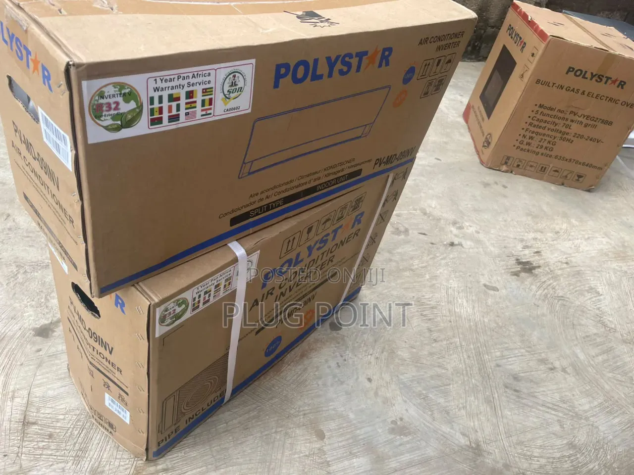 Polystar 1HP Wall Mounted Inverter AC