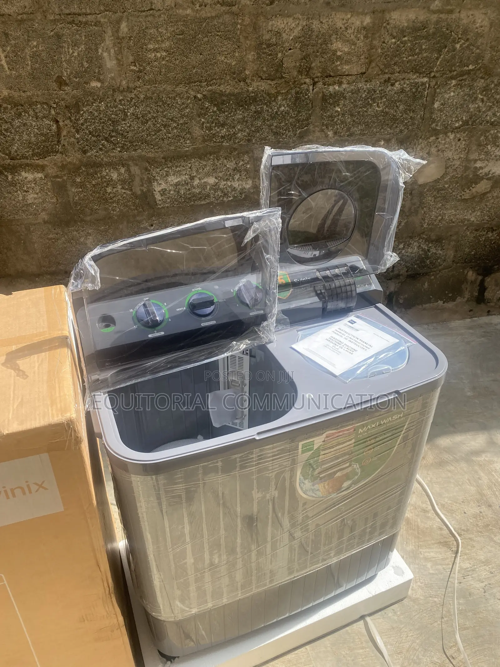 SYINIX Maxiwash Automatic Laundry Machine 8.5KG