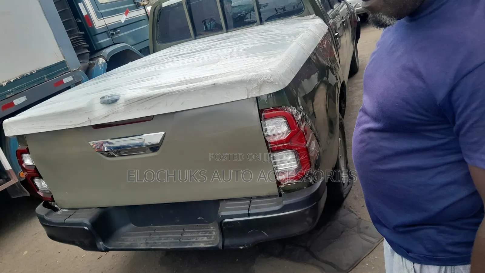 Boot Cover for Toyota Hilux