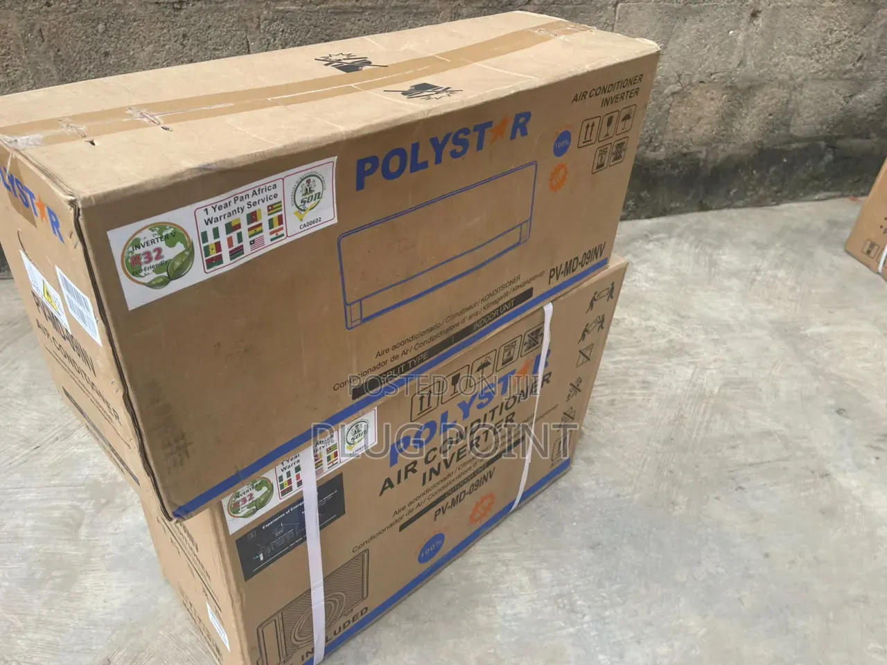 Polystar 1HP Quality Inverter Air Conditioner With Kit