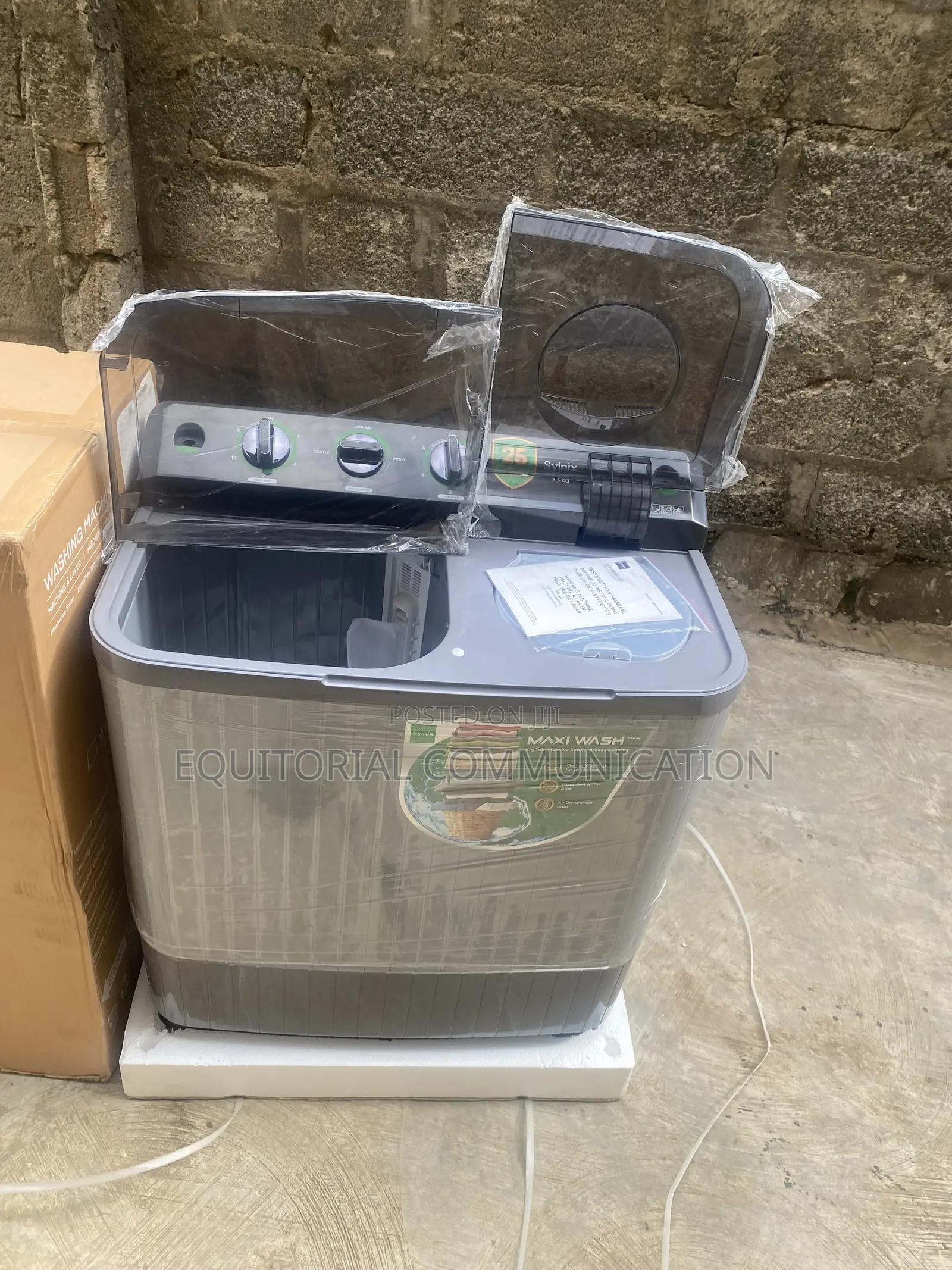 SYINIX Maxiwash Automatic Clothes Washing Machine 8.5/5kg