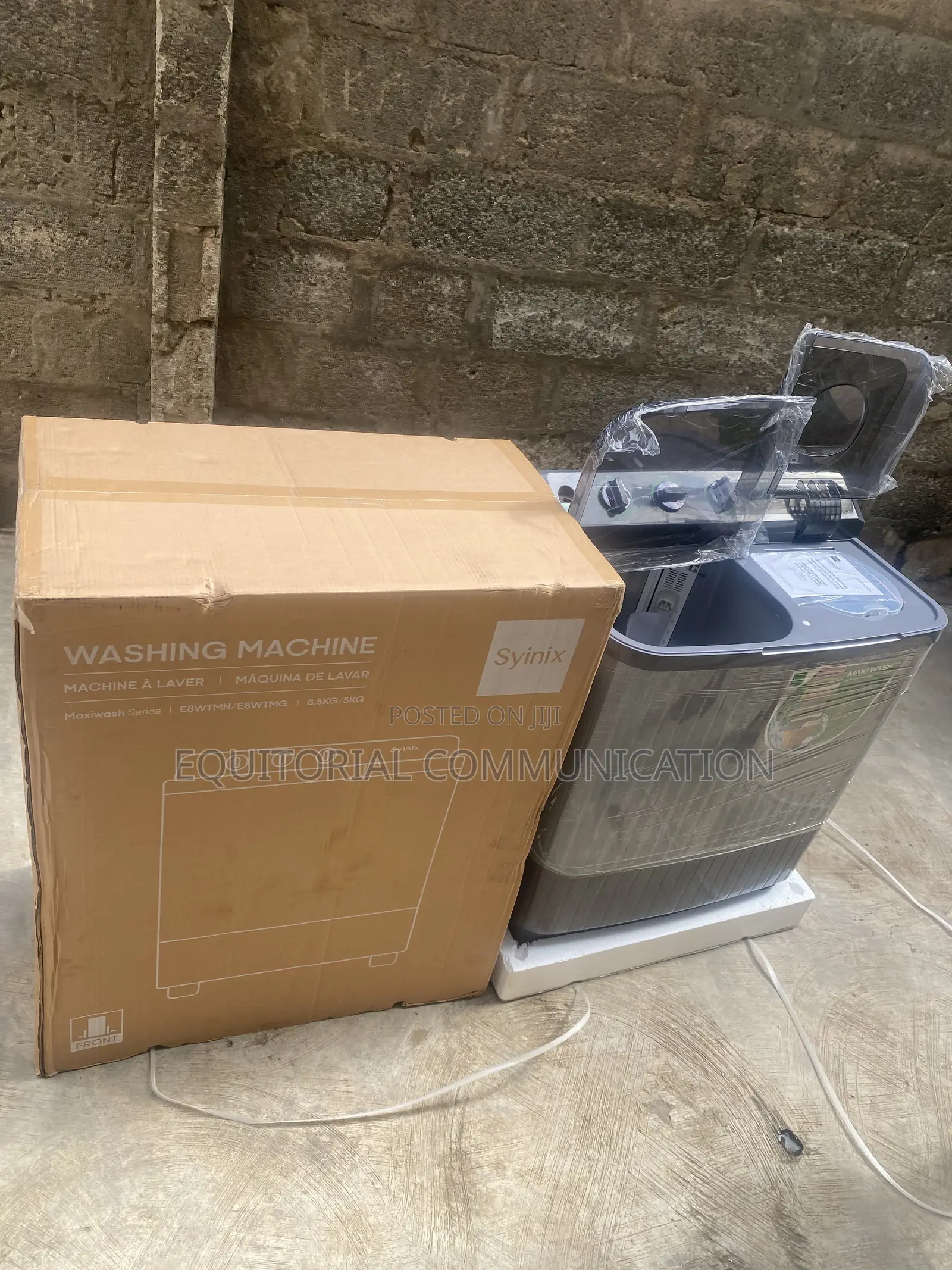 SYINIX Maxiwash Automatic Clothes Washing Machine 8.5/5kg