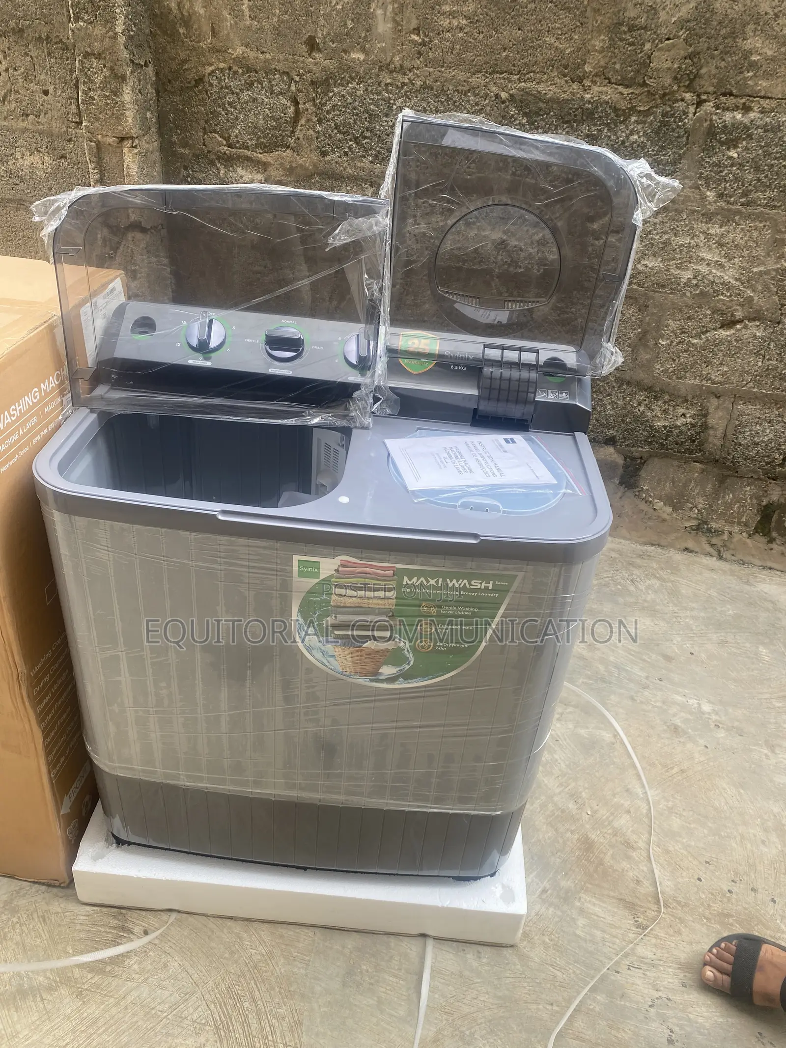 SYINIX 8.5KG Automatic Laundry Appliance