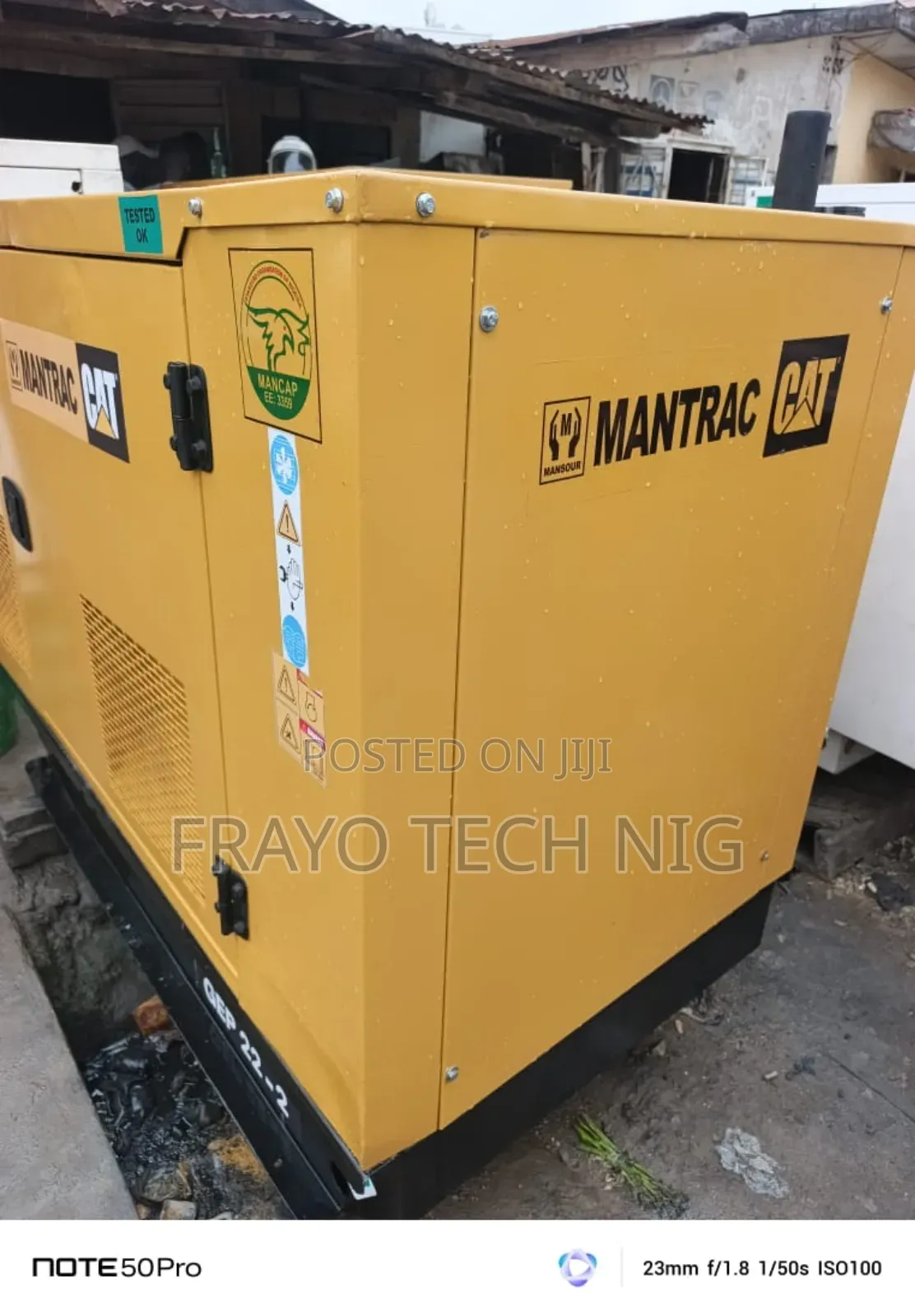 Very Clean 20kva Mantra Cat
