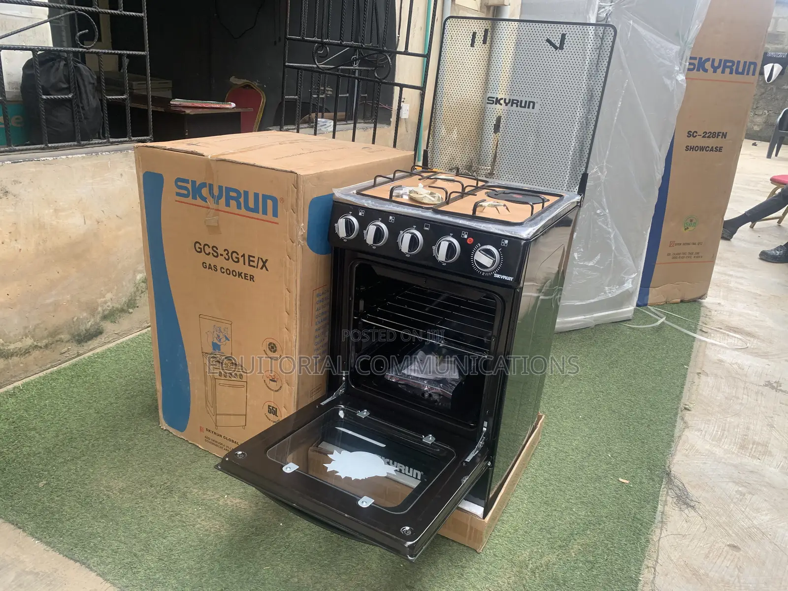 Skyrun 3+1 Multi-Burner Cooker