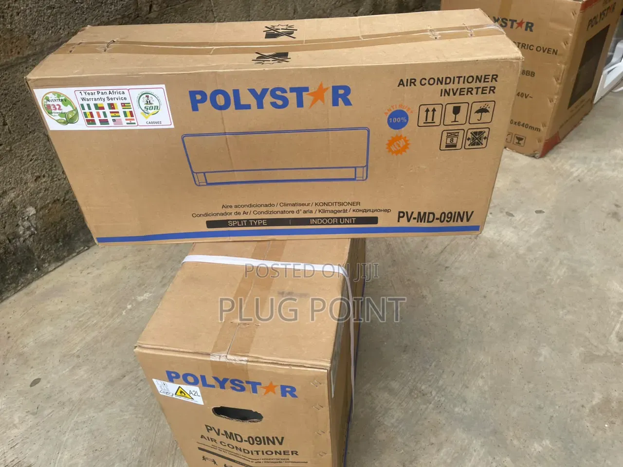 Polystar 1HP Modern Inverter Split AC With Complete Kit