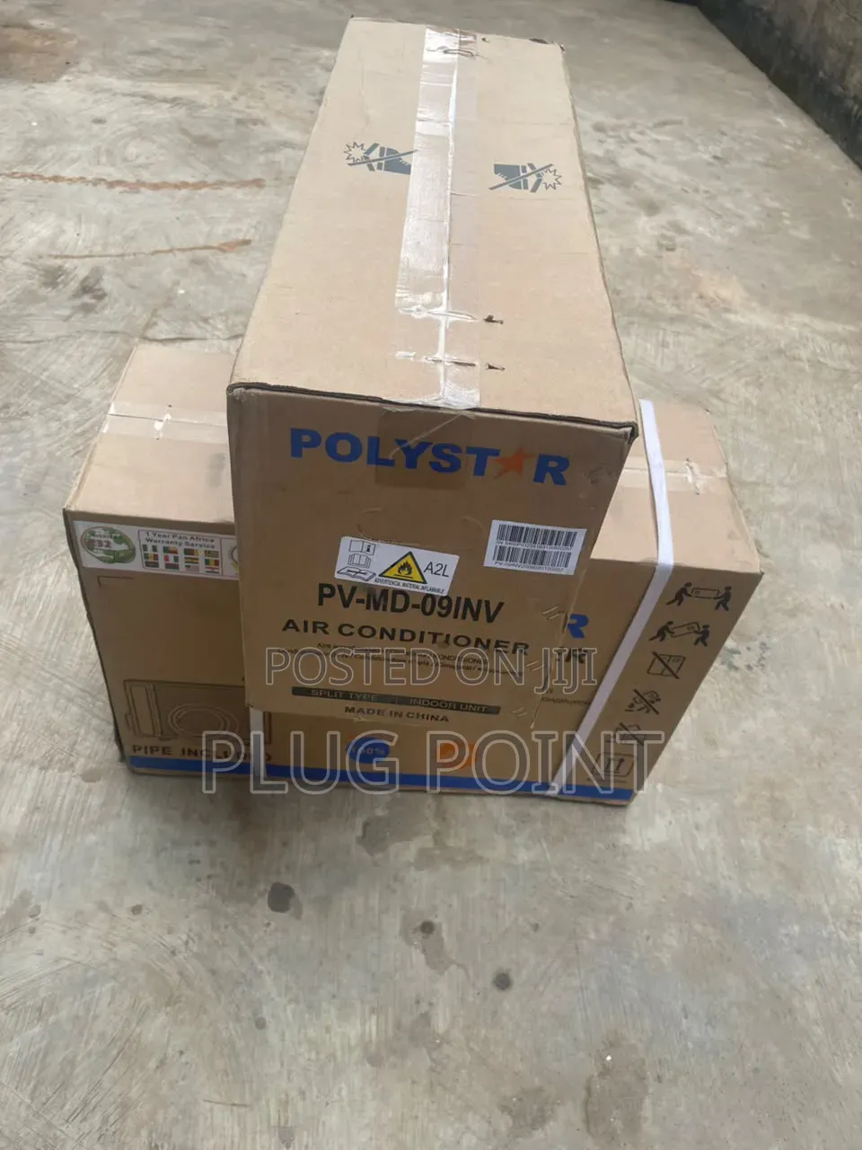 Polystar 1HP Residential Inverter AC With Installation Kit