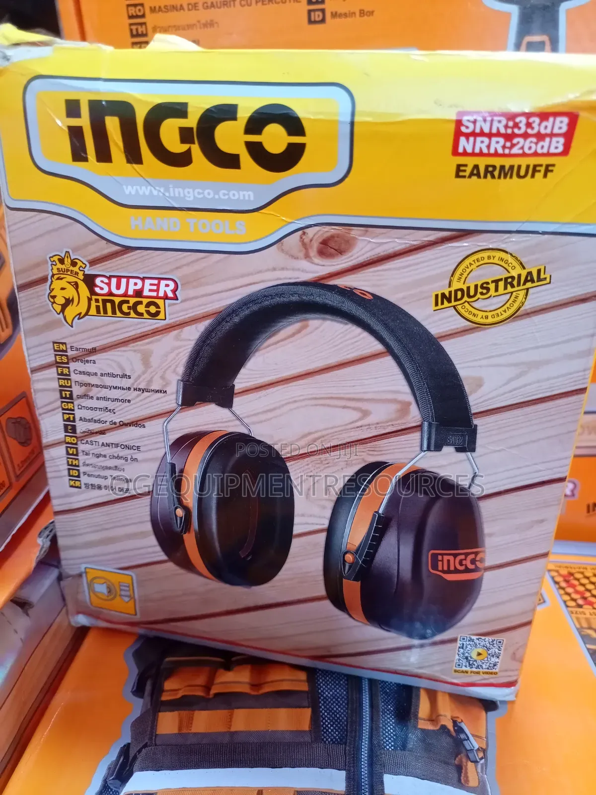 Earmuff Industrial HEM3328