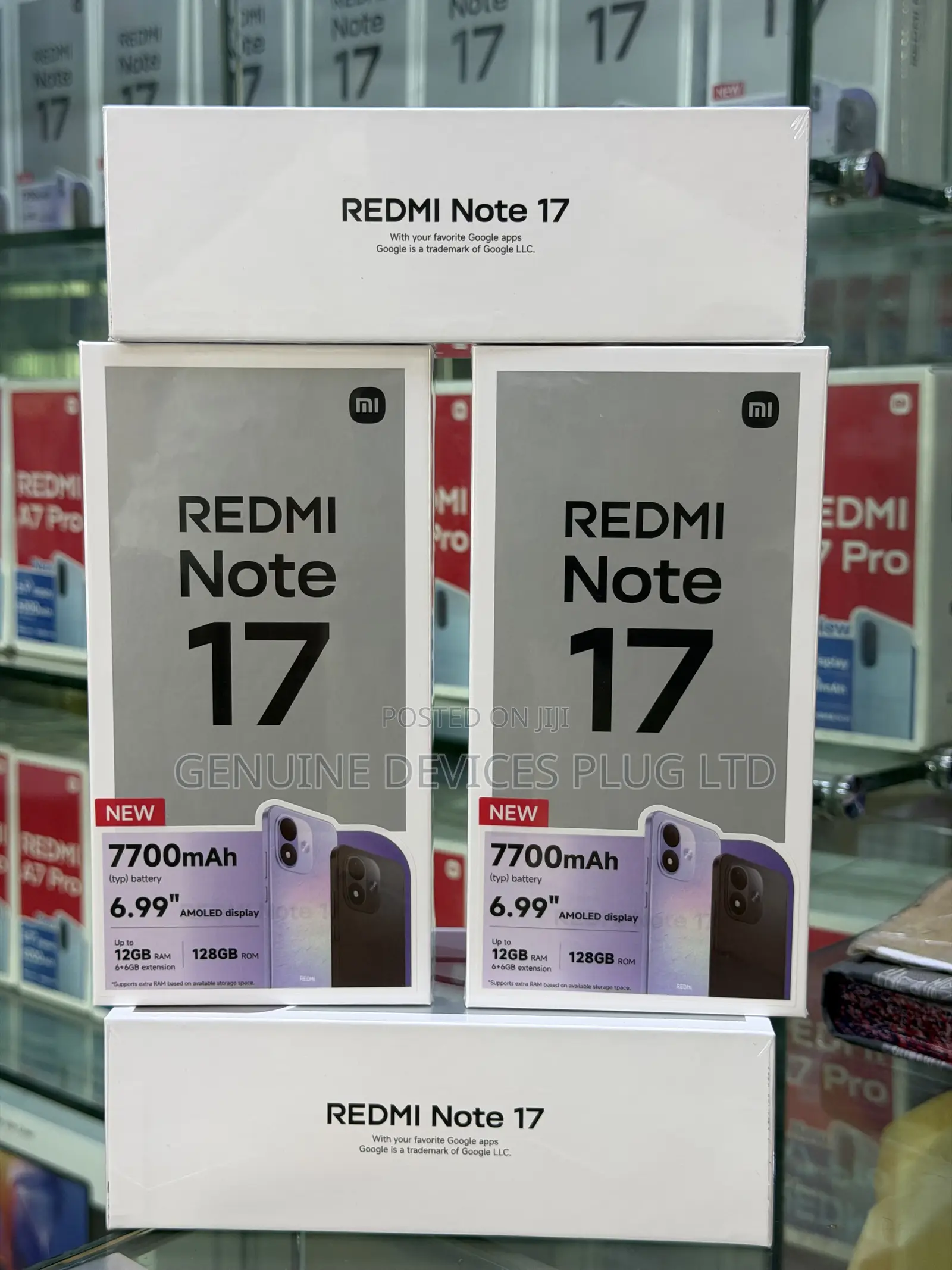New Xiaomi Redmi Note 17 128 GB Black