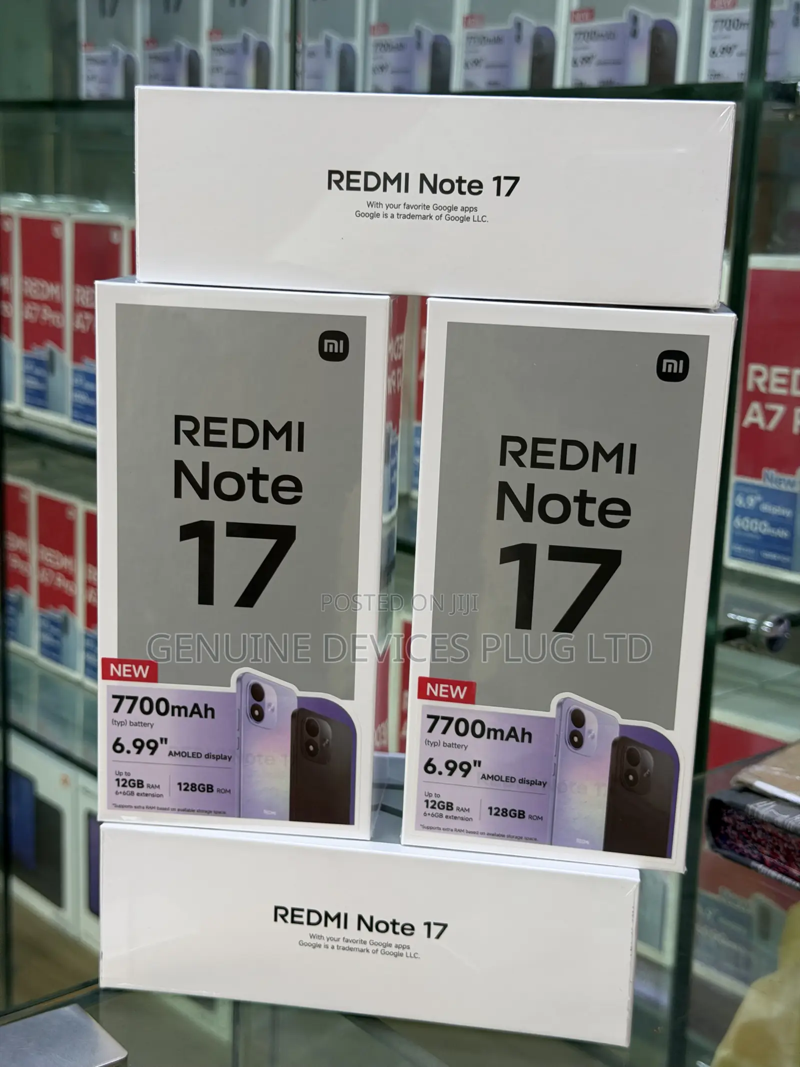 New Xiaomi Redmi Note 17 128 GB Black