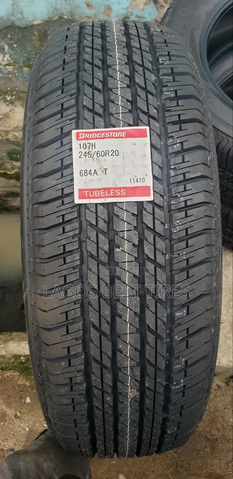 Brand New Bridgestone Dueler H/T – 245/60r20 107H (Made in Japan)