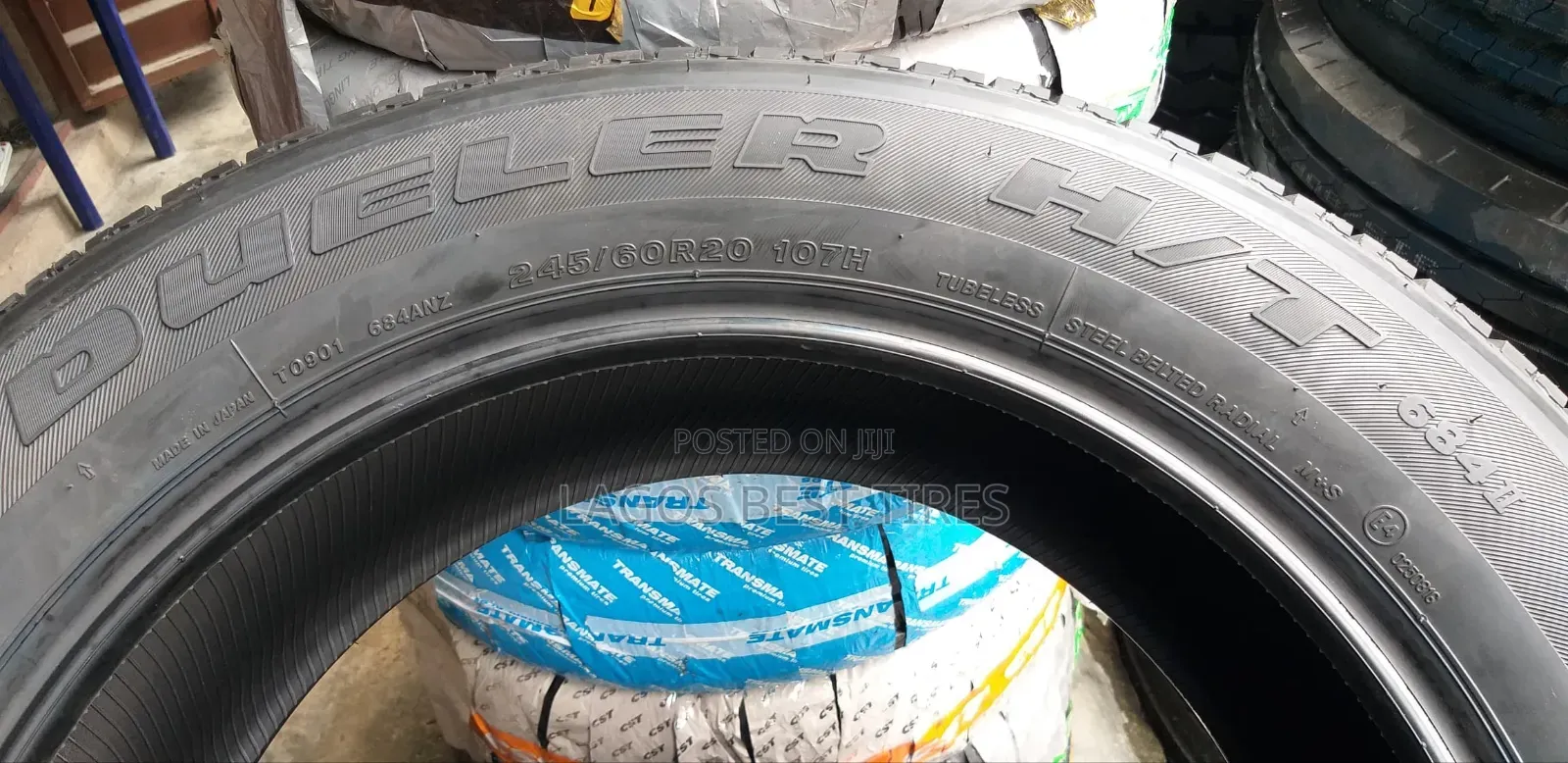 Brand New Bridgestone Dueler H/T – 245/60r20 107H (Made in Japan)