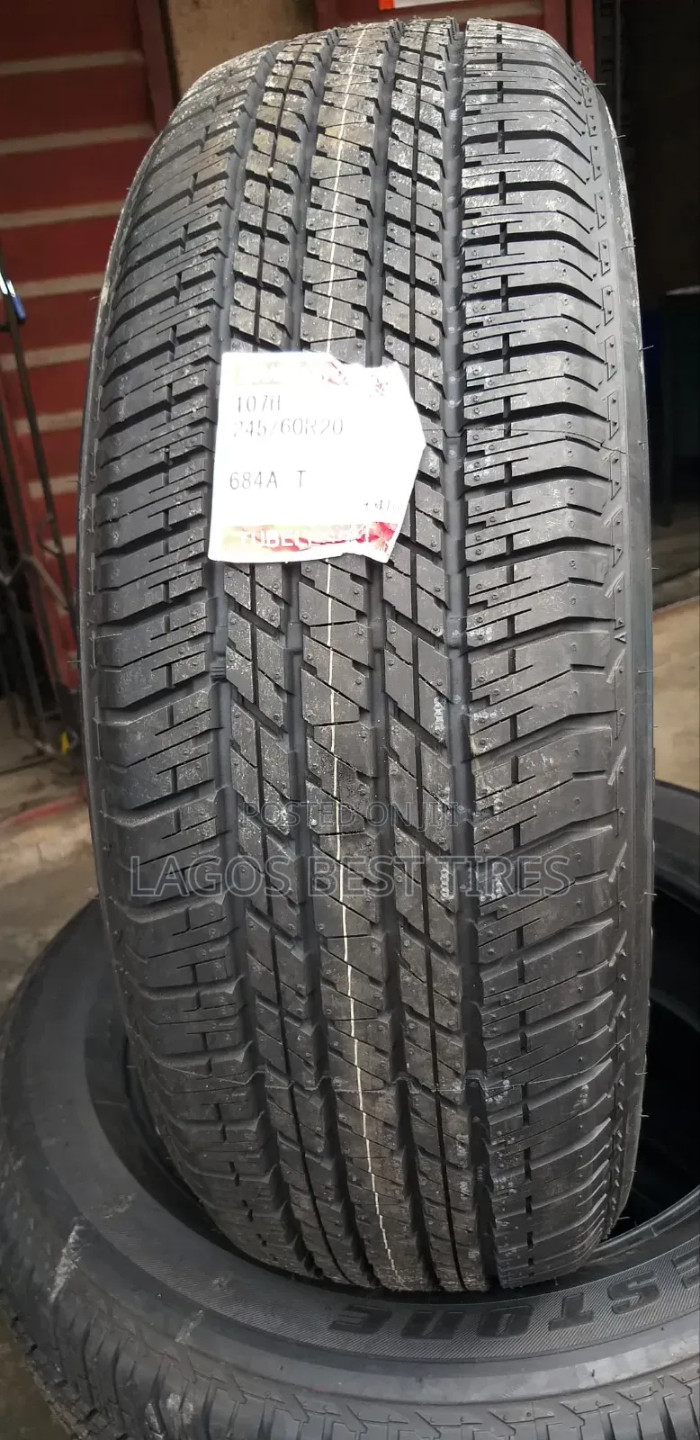 Brand New Bridgestone Dueler H/T – 245/60r20 107H (Made in Japan)
