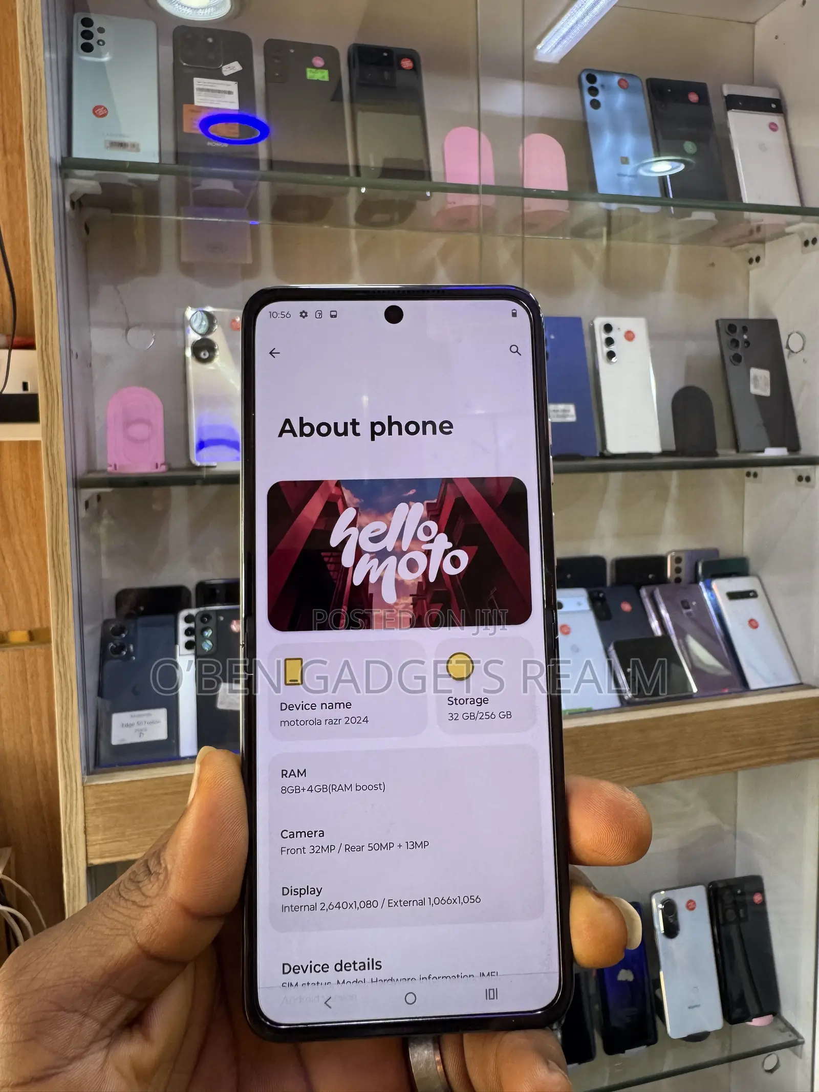 Motorola Razr 2024 256 GB White