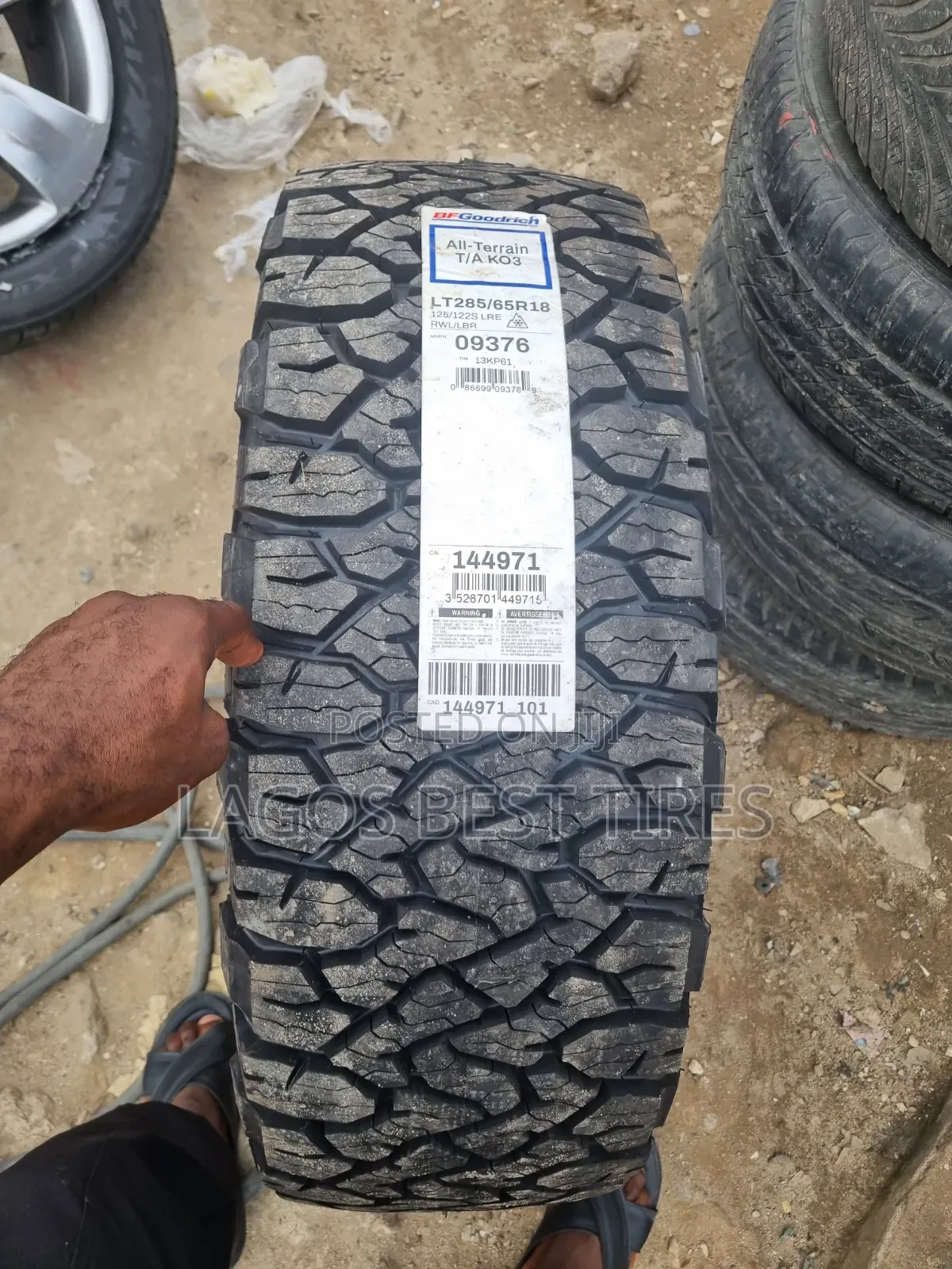 BrandNew BFGoodrich All-Terrain T/a Tyres–LT285/65r18 Made in U.S.A.