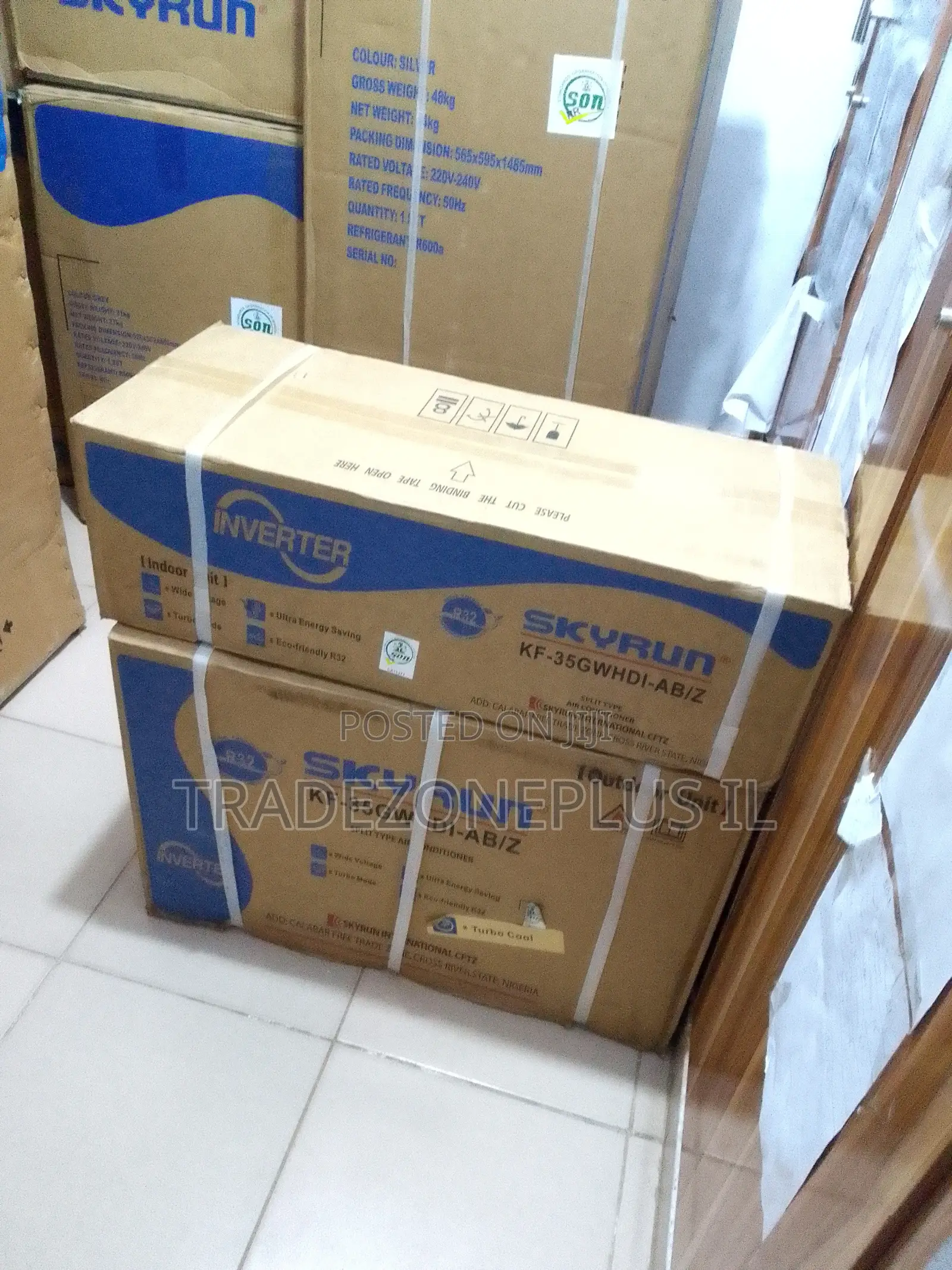 Skyrun 1.5HP Indoor Outdoor Inverter AC Set