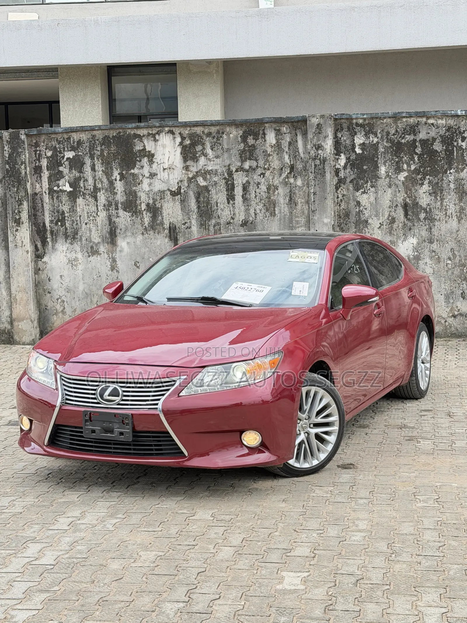 Lexus ES 350 FWD 2013 Burgundy