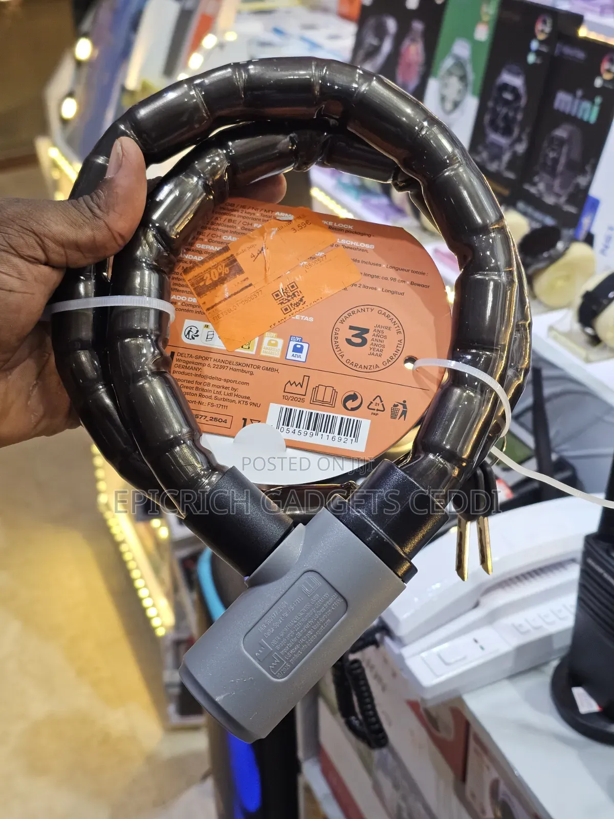 CRIVIT Armored Bike Lock