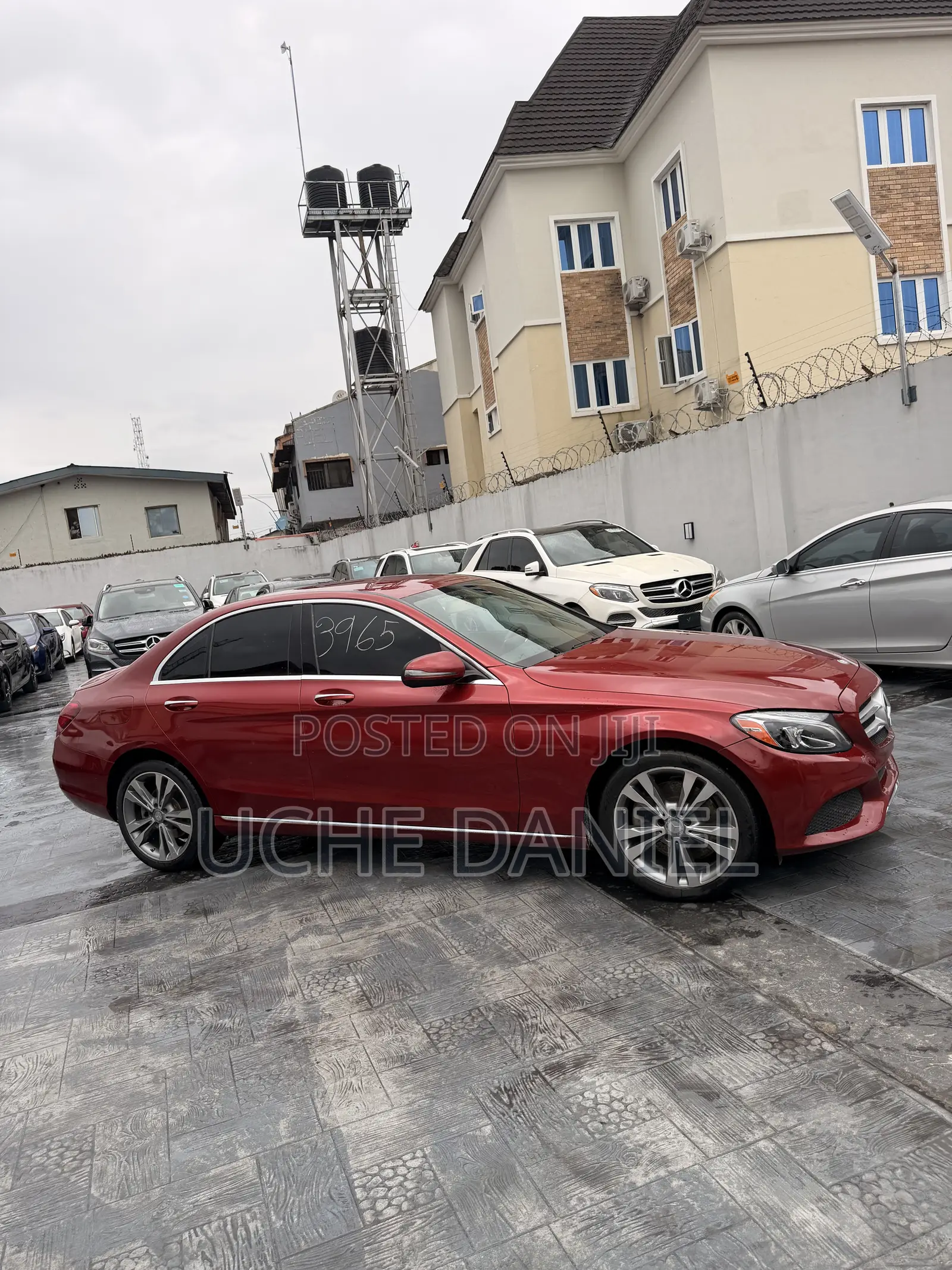 Mercedes-Benz C300 2016 Red