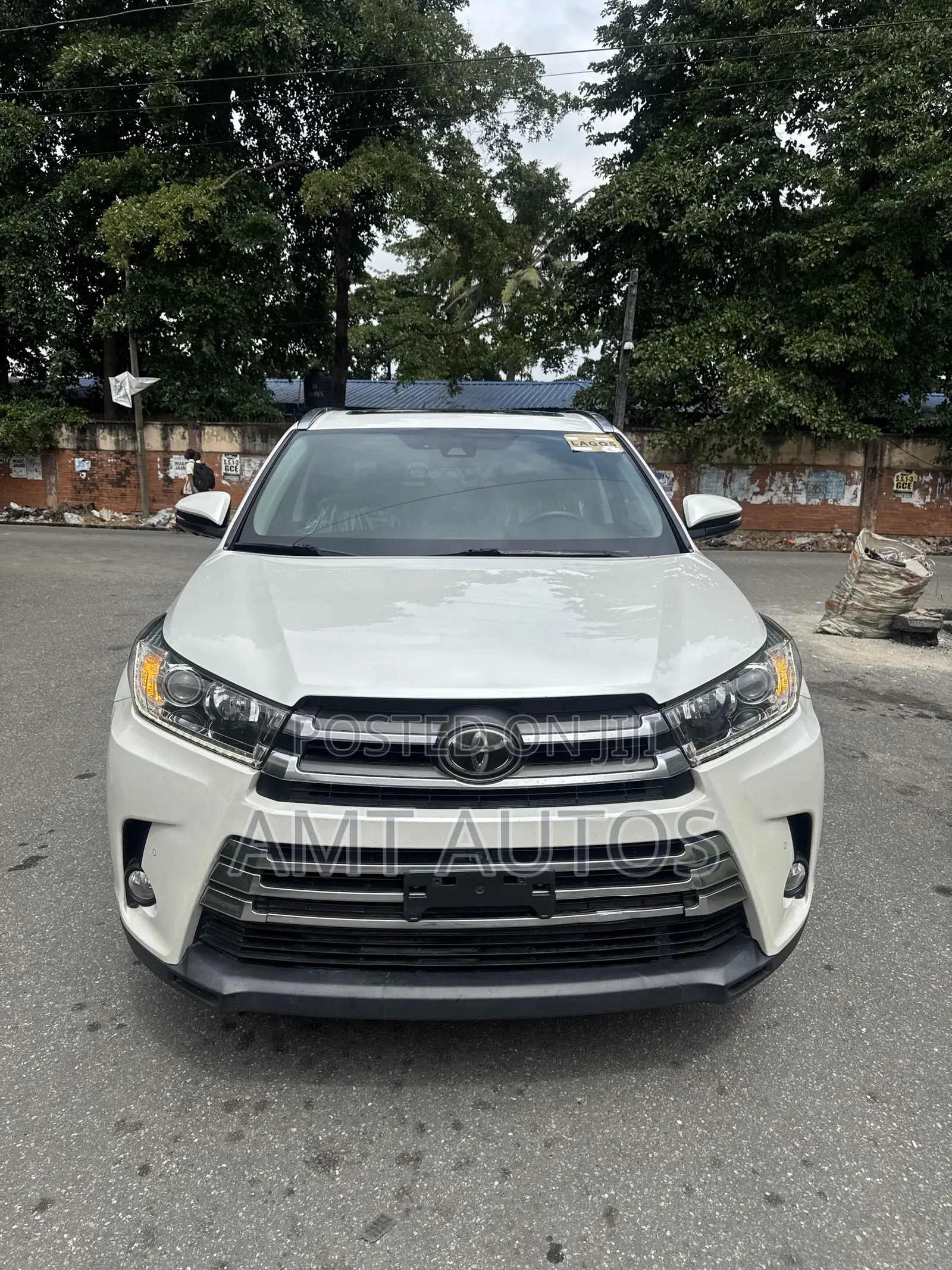 Toyota Highlander Limited Platinum 4x4 V6 (3.5L 6cyl 8A) 2017 White