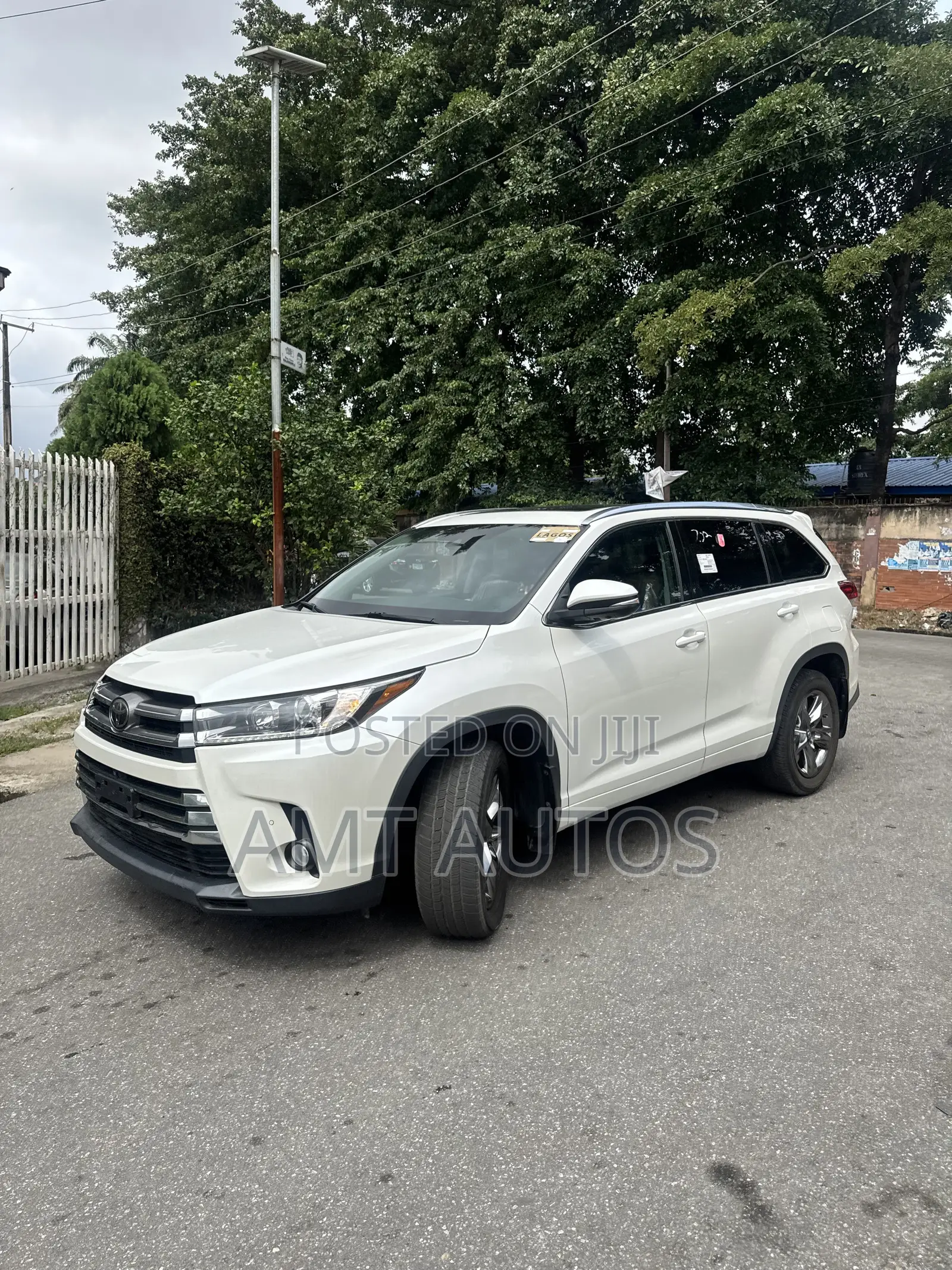 Toyota Highlander Limited Platinum 4x4 V6 (3.5L 6cyl 8A) 2017 White
