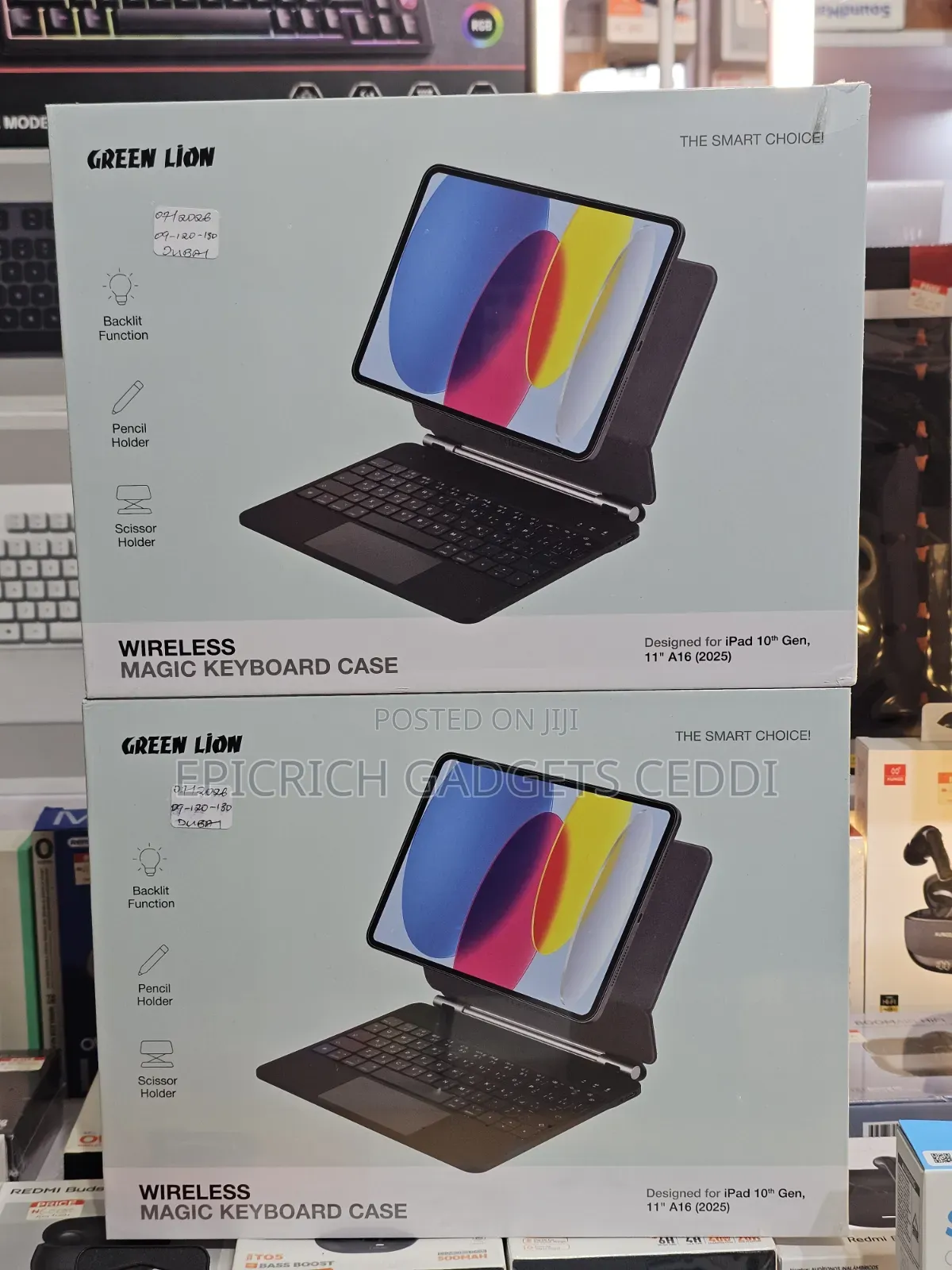 Green Lion Wireless Magic Keyboard Case for iPad 10th 11th Gen A16