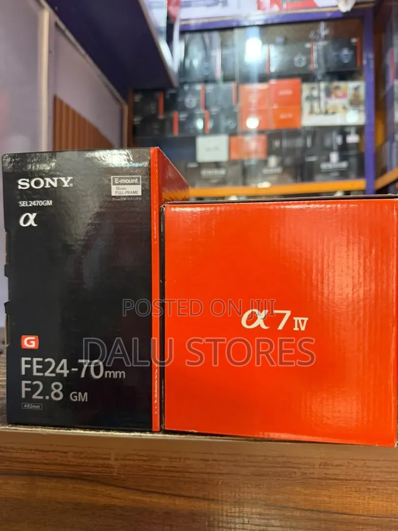 Sony A7iv With FE24-70MM F2.8 GM