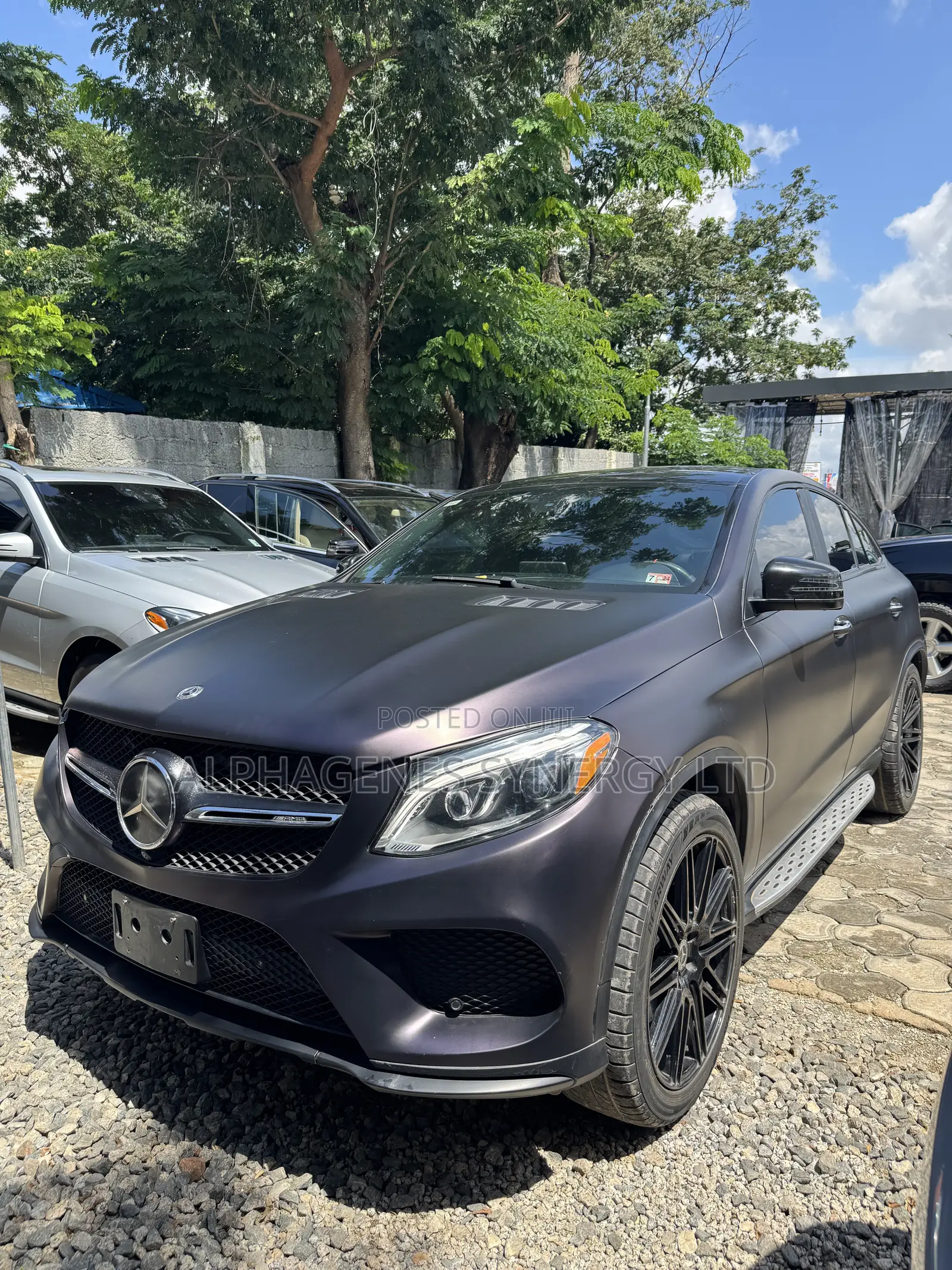 Mercedes-Benz GLE-Class AMG GLE 43 4MATIC 2018 Purple