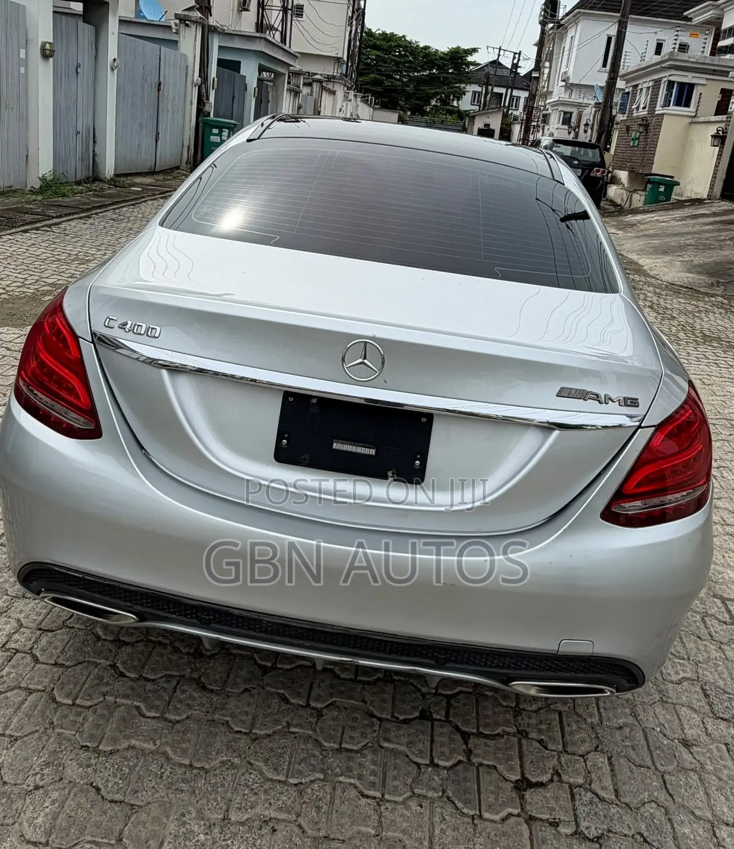 Mercedes-Benz C400 2016 Gray
