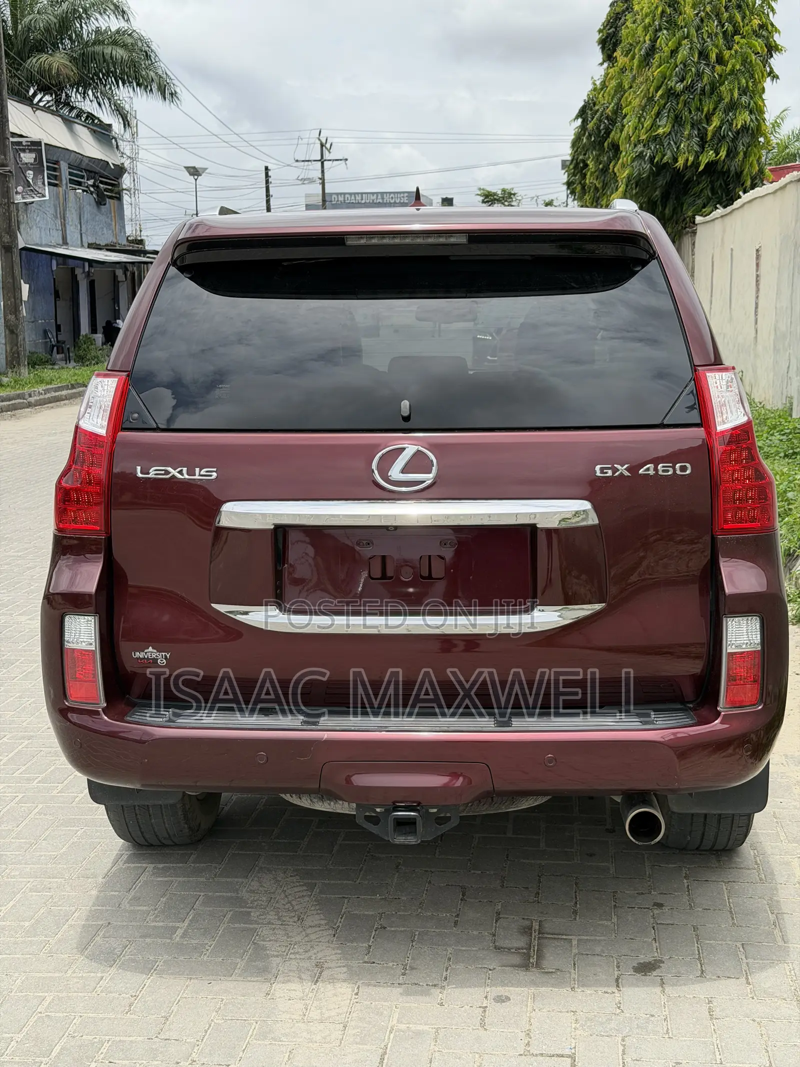 Lexus GX 2012 Red