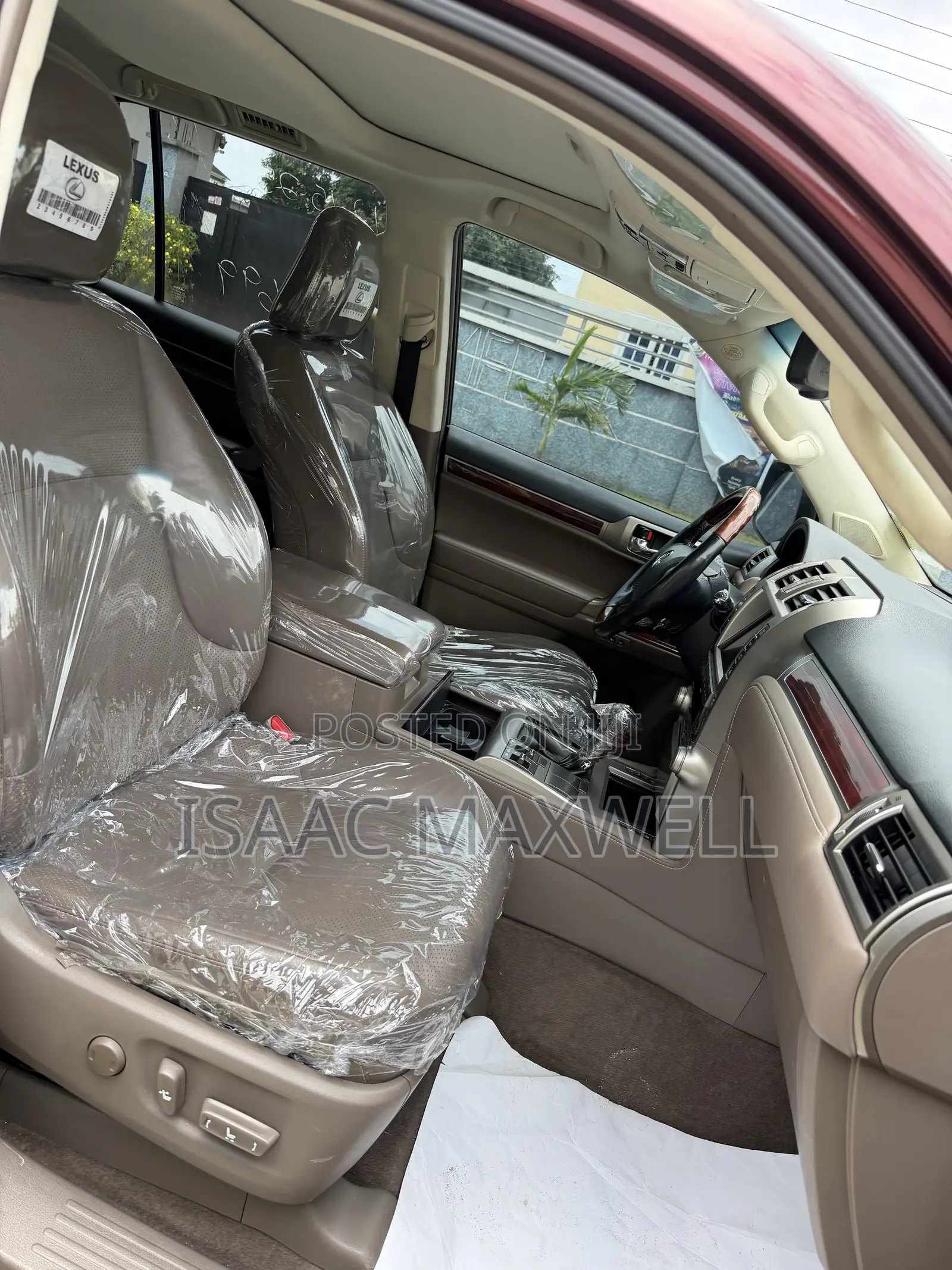 Lexus GX 2012 Red