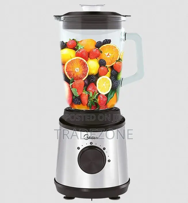 Midea 1.5L Blender With Glass Jar MJ-BL6006W