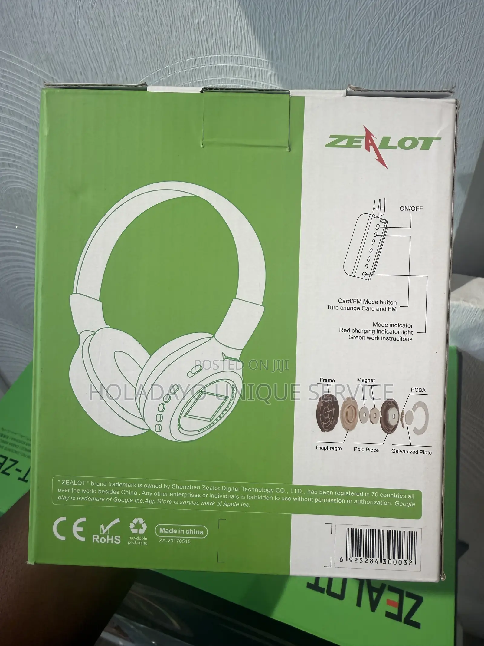 Zealot Headset