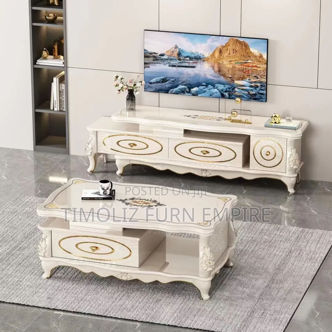 Classic Centre Table With TV Stand