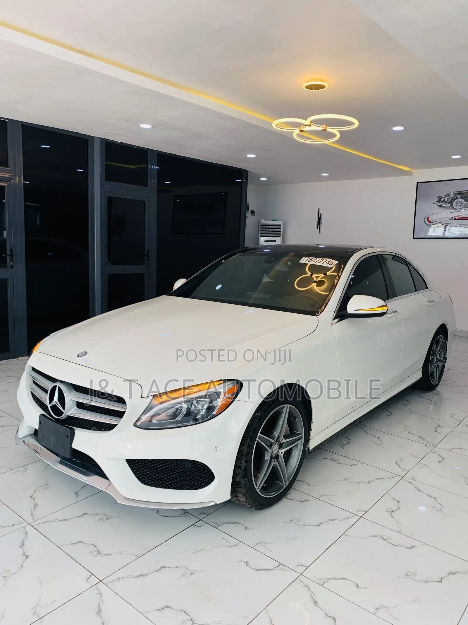 Mercedes-Benz C300 2016 White