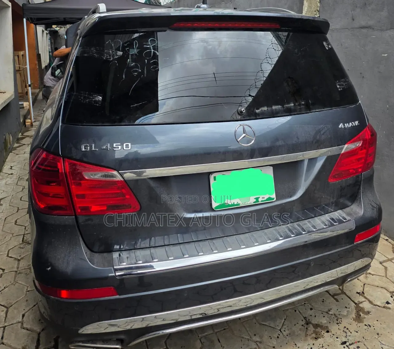 Gl450 2013 Back Windscreen Glass Available Installed at Chimatex