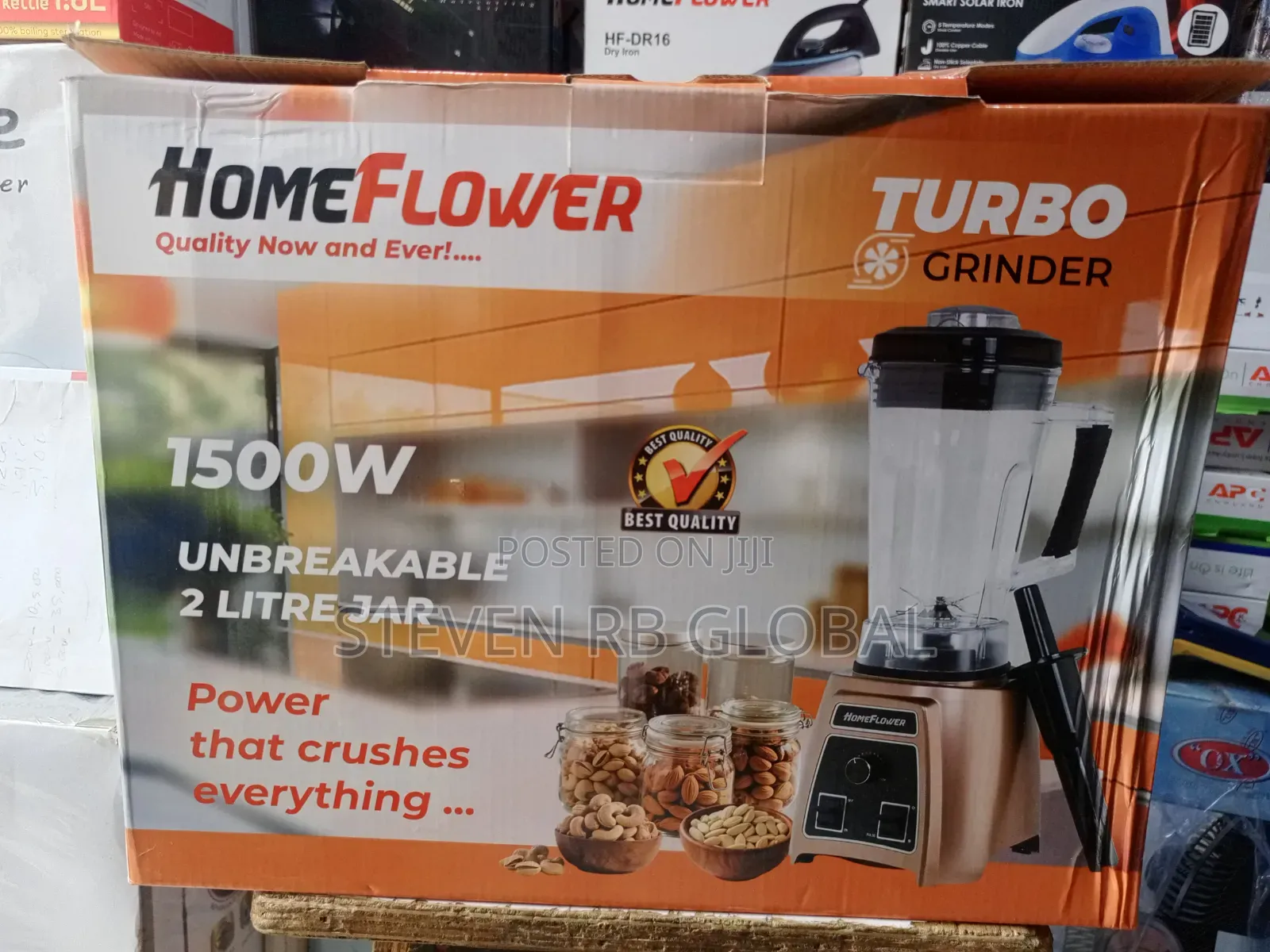 Homeflower 2l 1500w Turbo Grinder