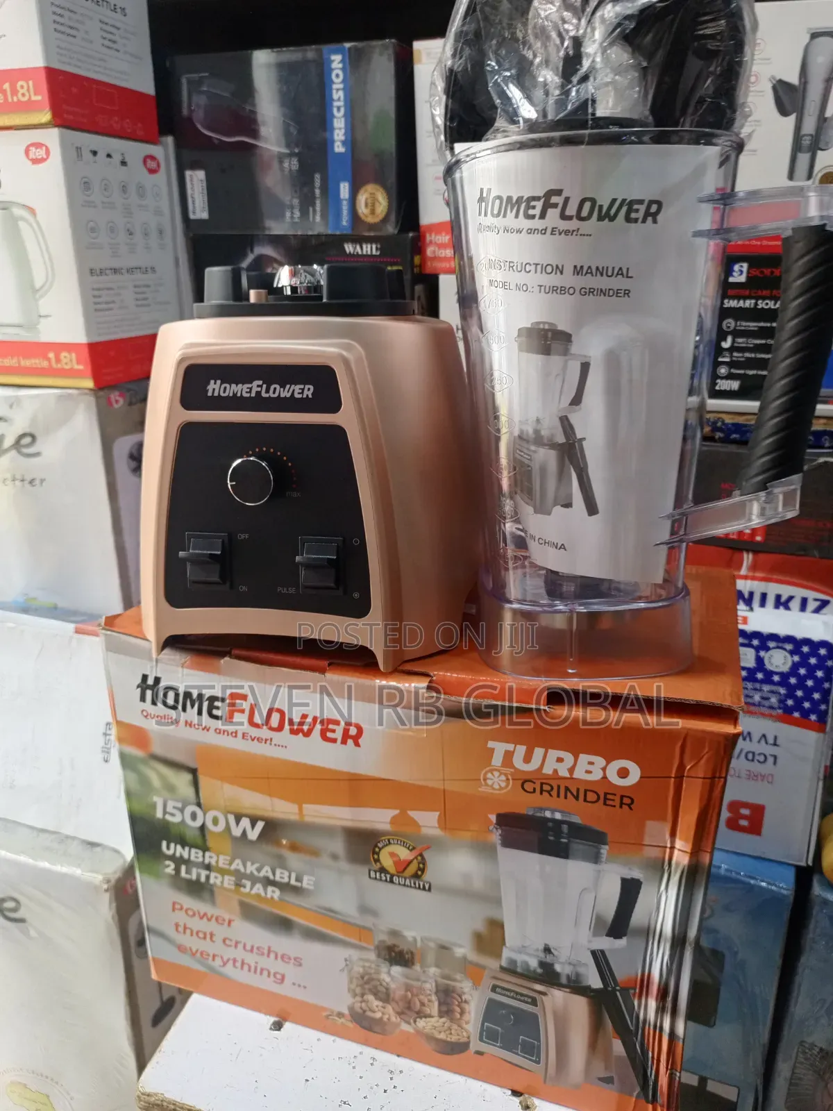 Homeflower 2l 1500w Turbo Grinder