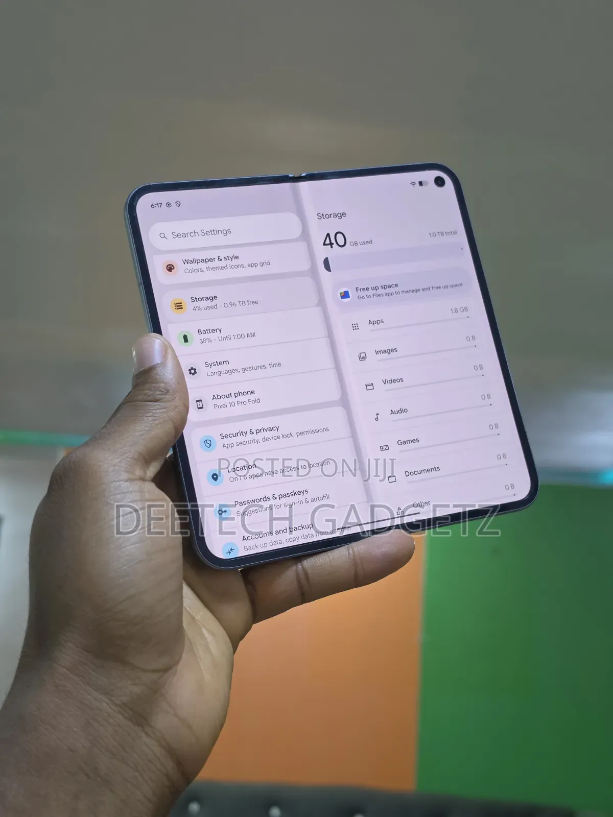 Google Pixel 10 Pro Fold 1 TB Blue