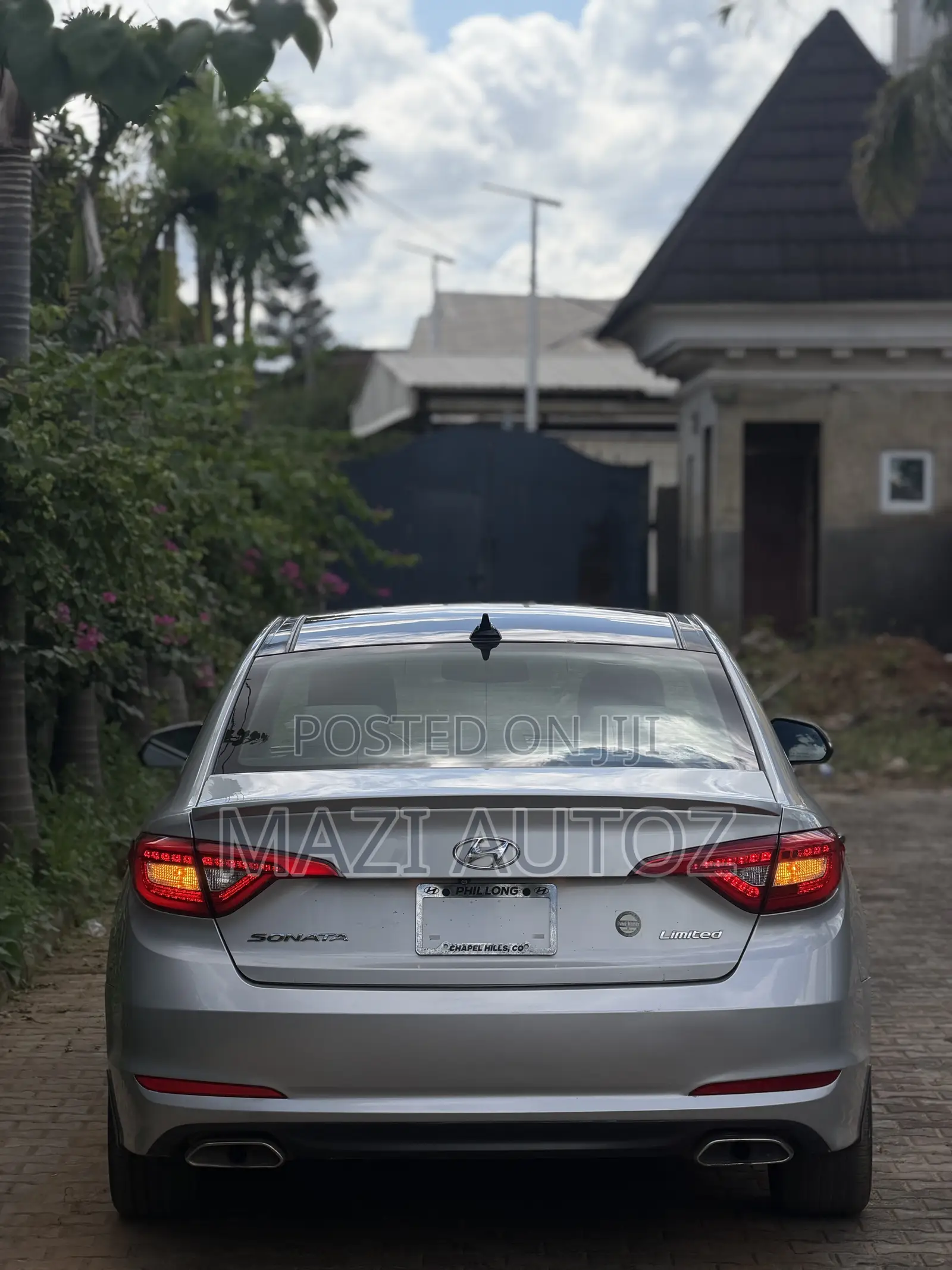 Hyundai Sonata Limited 2.0T Seban (2.0L 4cyl 6A) 2016 Silver