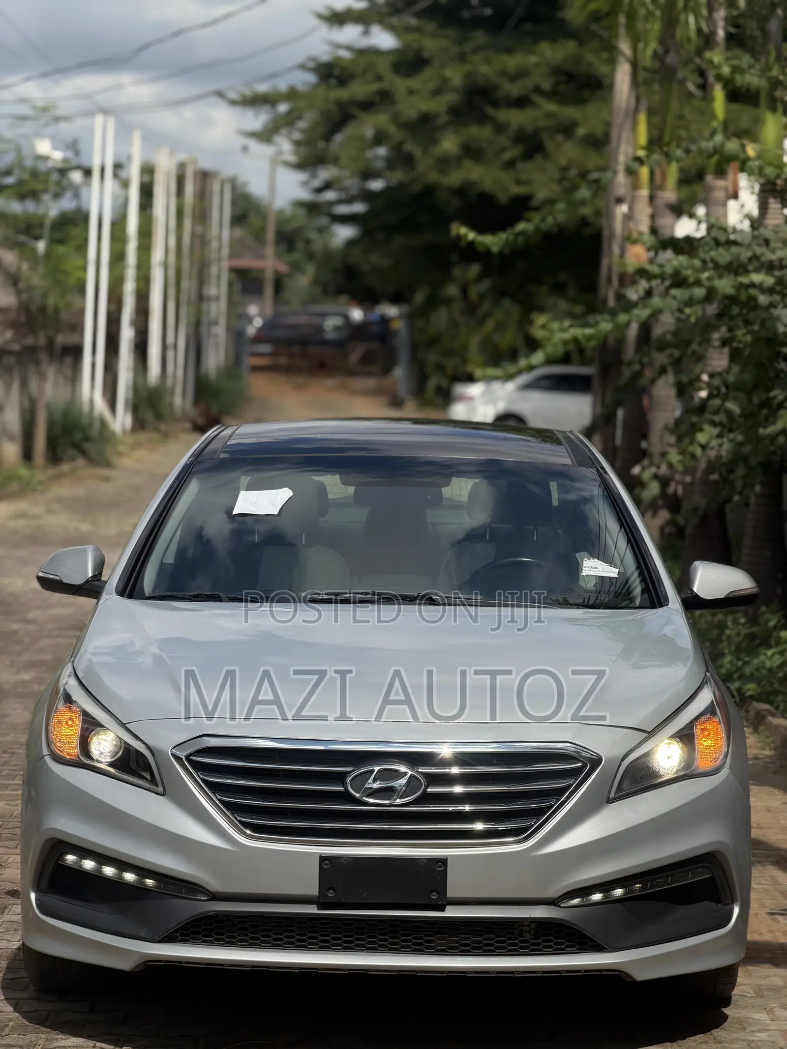 Hyundai Sonata Limited 2.0T Seban (2.0L 4cyl 6A) 2016 Silver
