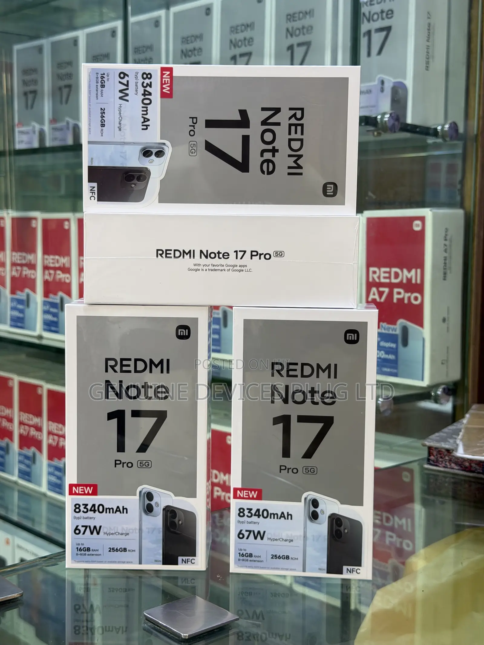 New Xiaomi Redmi Note 17 Pro 256 GB Blue