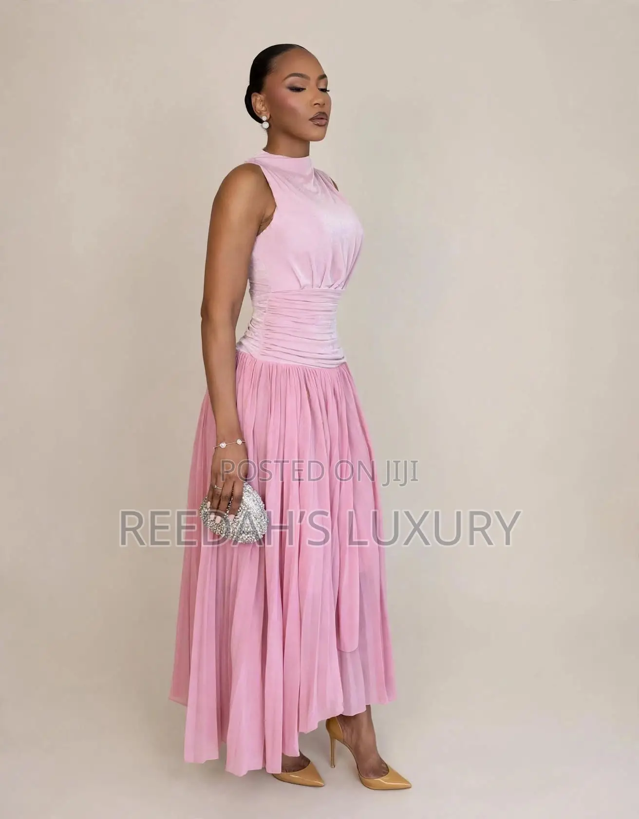 The Serenity Sculpted Waist Dress