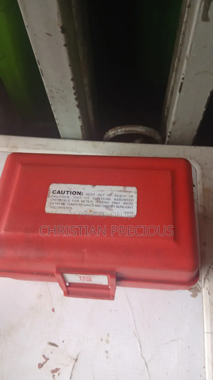 Sewage Test Kit.