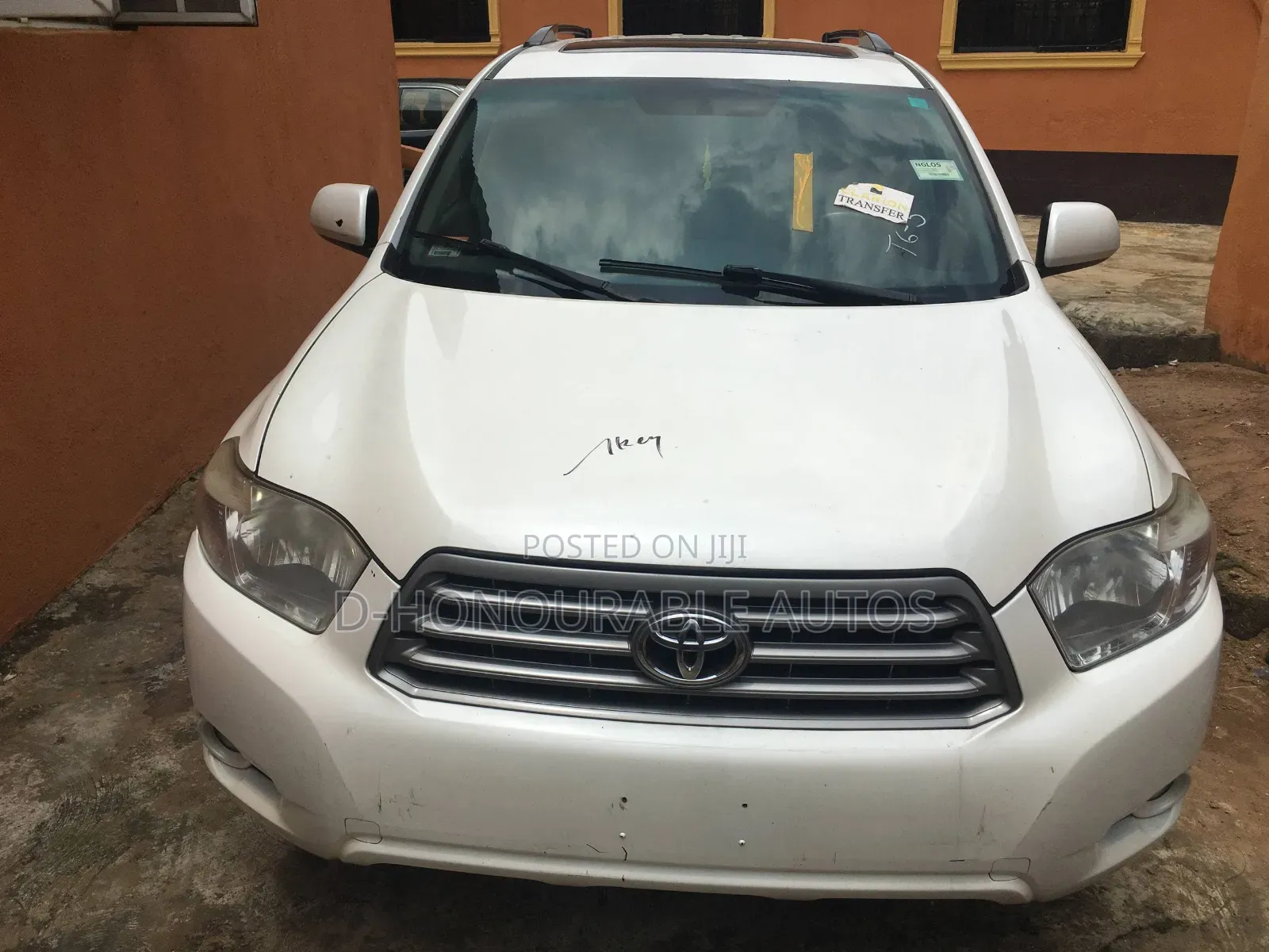 Toyota Highlander Base 2010 White