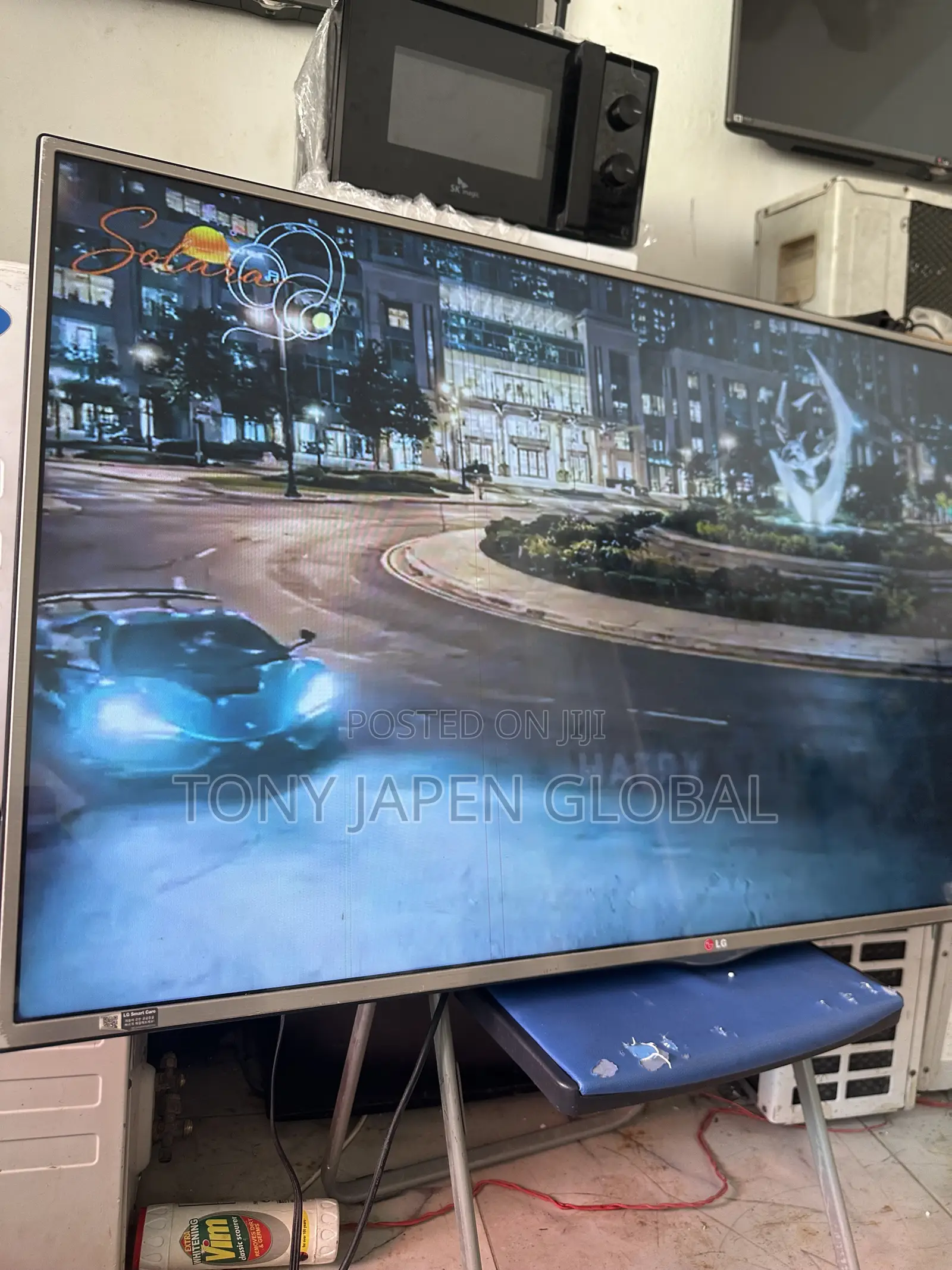 Foreign Uk Used 55inch LG Smart TV Line Defect