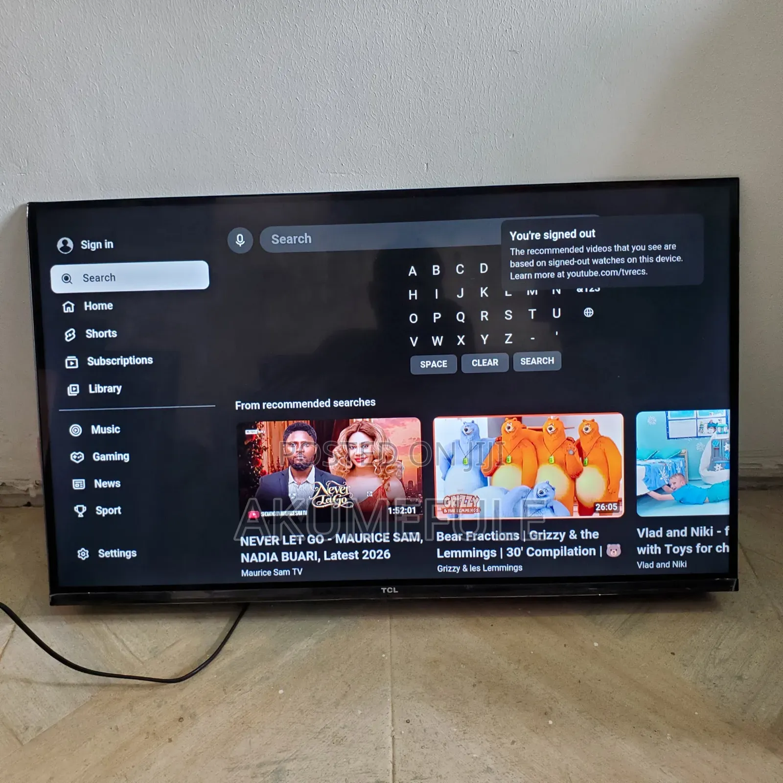 TCL Android TV 32 Inches Display With Free Netflix Account