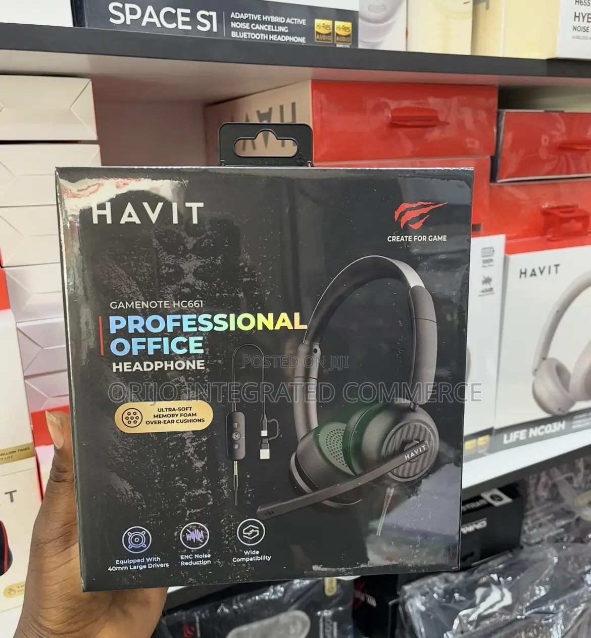 Havit Gamenote Hc660 Professional Office Headphone