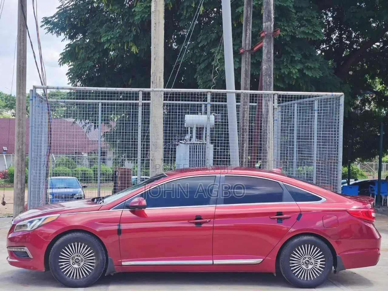 Hyundai Sonata 2015 Red